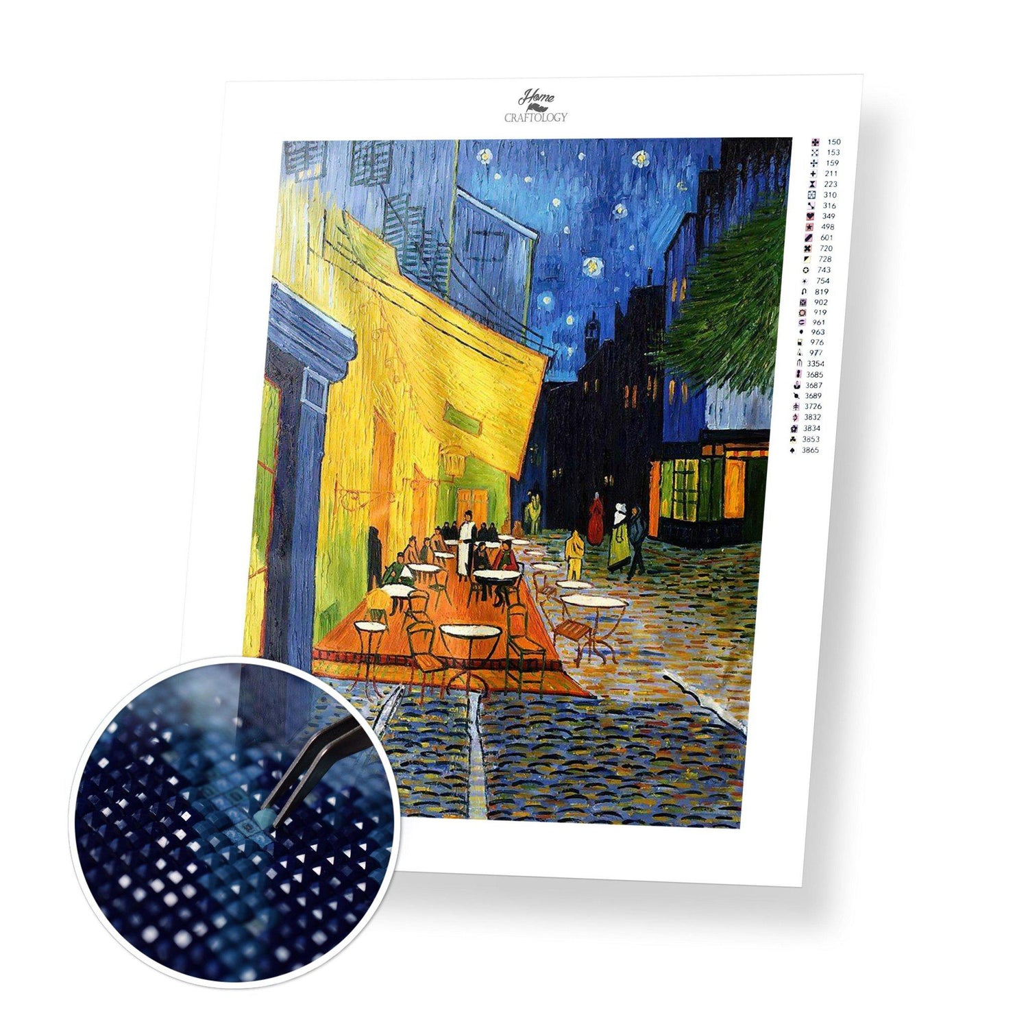 Cafe Terrace - Premium Diamond Painting Kit