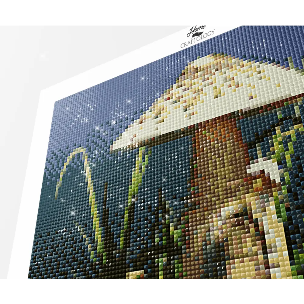 3 Little Houses - Premium Diamond Painting Kit - Diamond Painting Kit