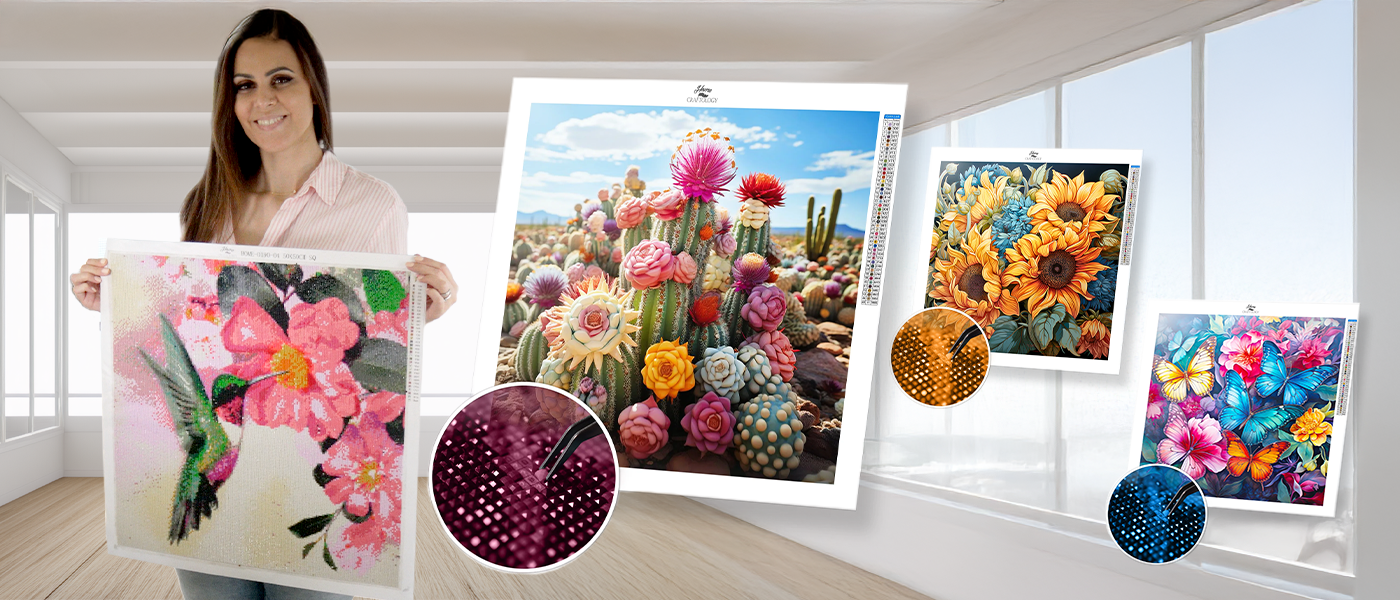 Best Premium Diamond Painting Kits Desktop Banner Image