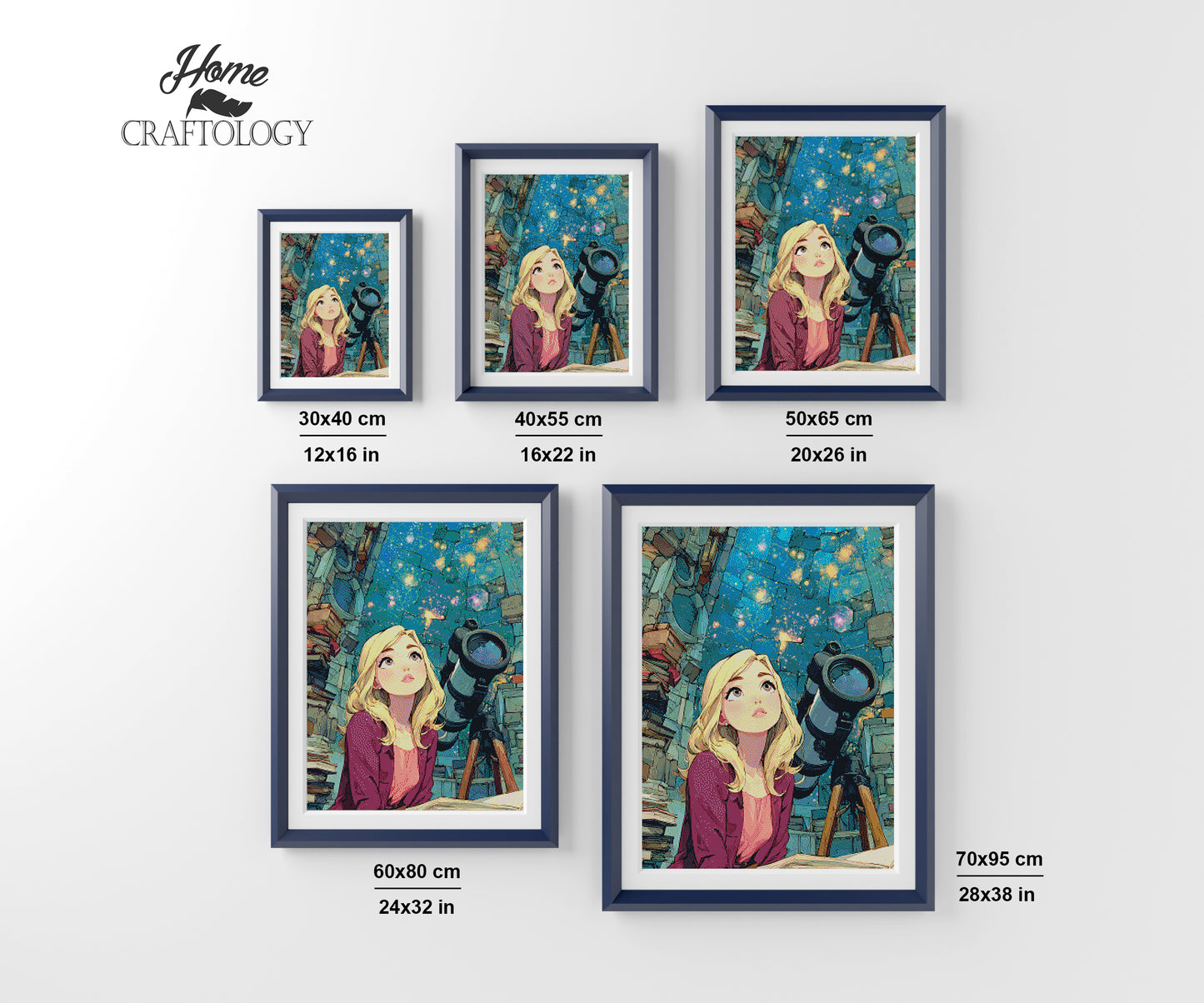 Eyes on the Universe - Exclusive Premium Diamond Painting Kit