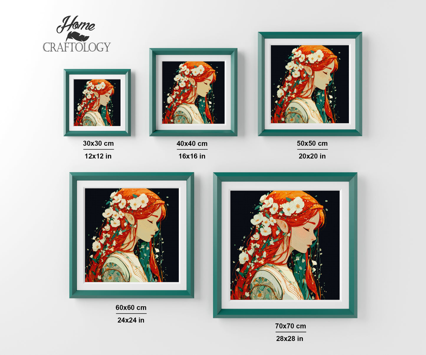 Flora Mystica - Exclusive Premium Diamond Painting Kit