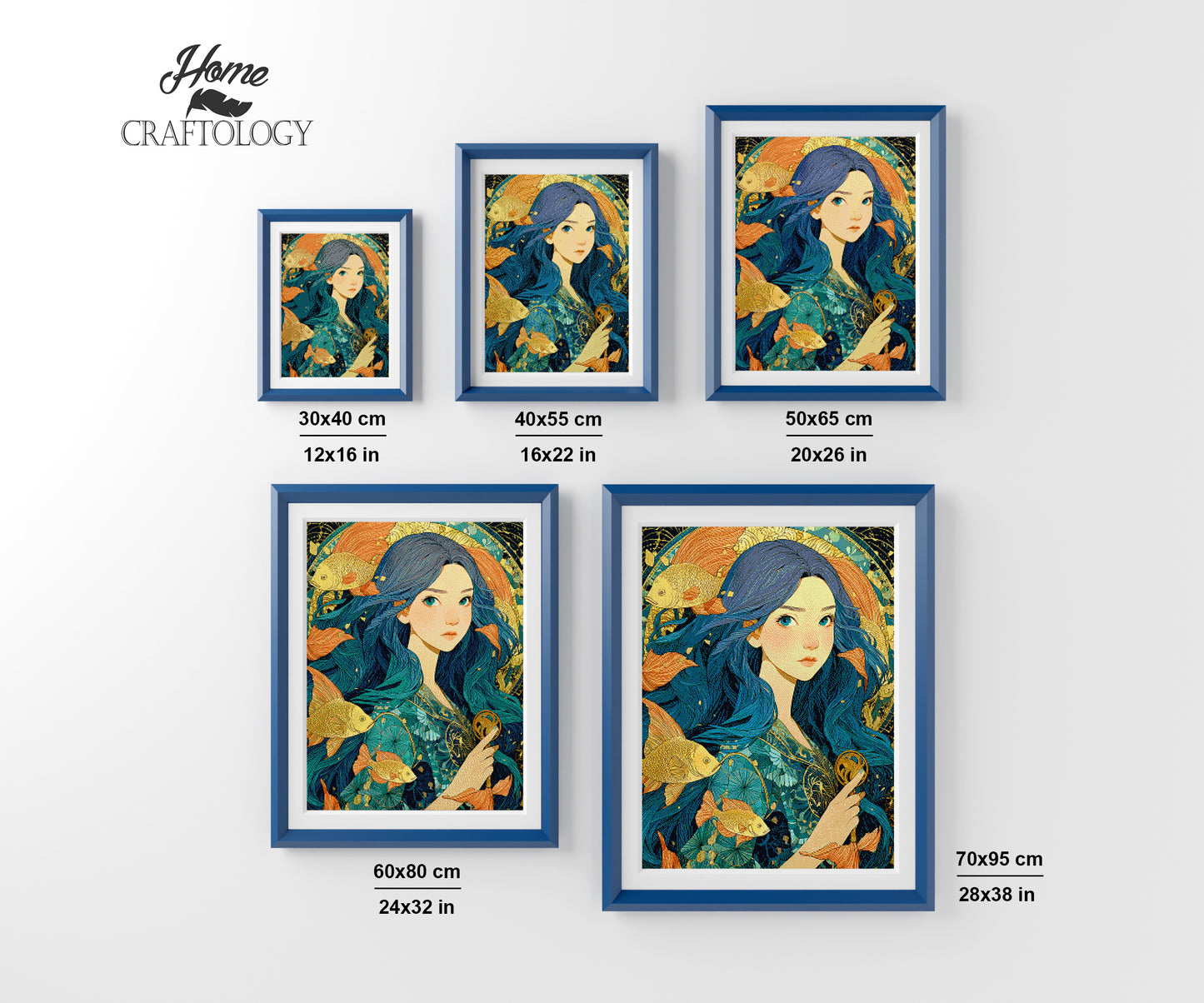 Luna of the Tides - Exclusive Premium Diamond Painting Kit