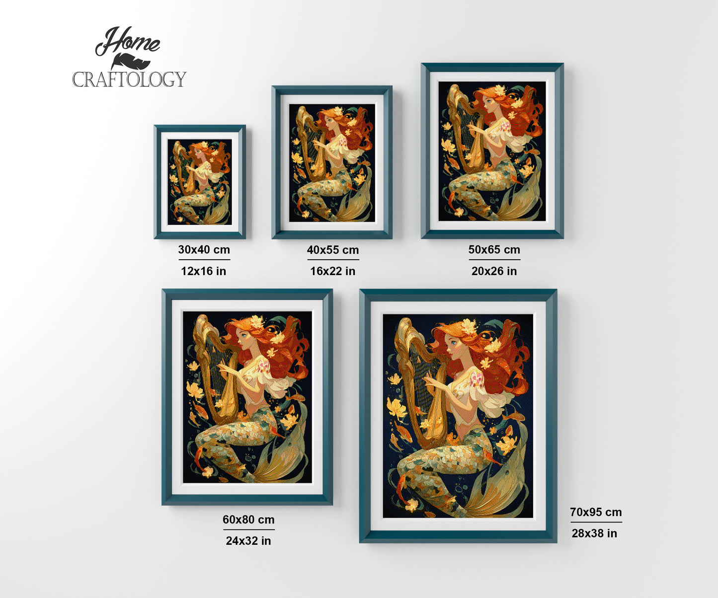 The Siren's Song - Exclusive Premium Diamond Painting Kit