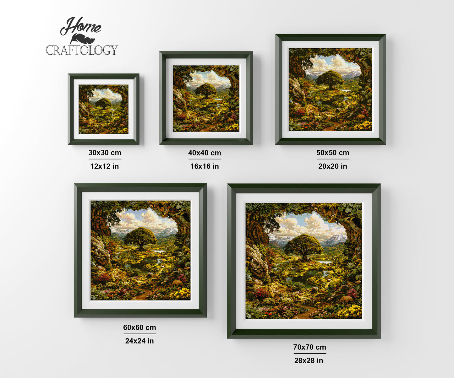 Garden of Eden - Exclusive Premium Diamond Painting Kit
