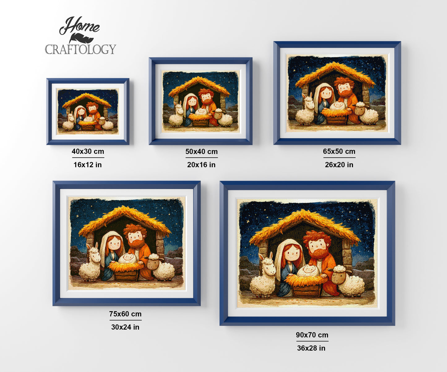 Nativity - Exclusive Premium Diamond Painting Kit