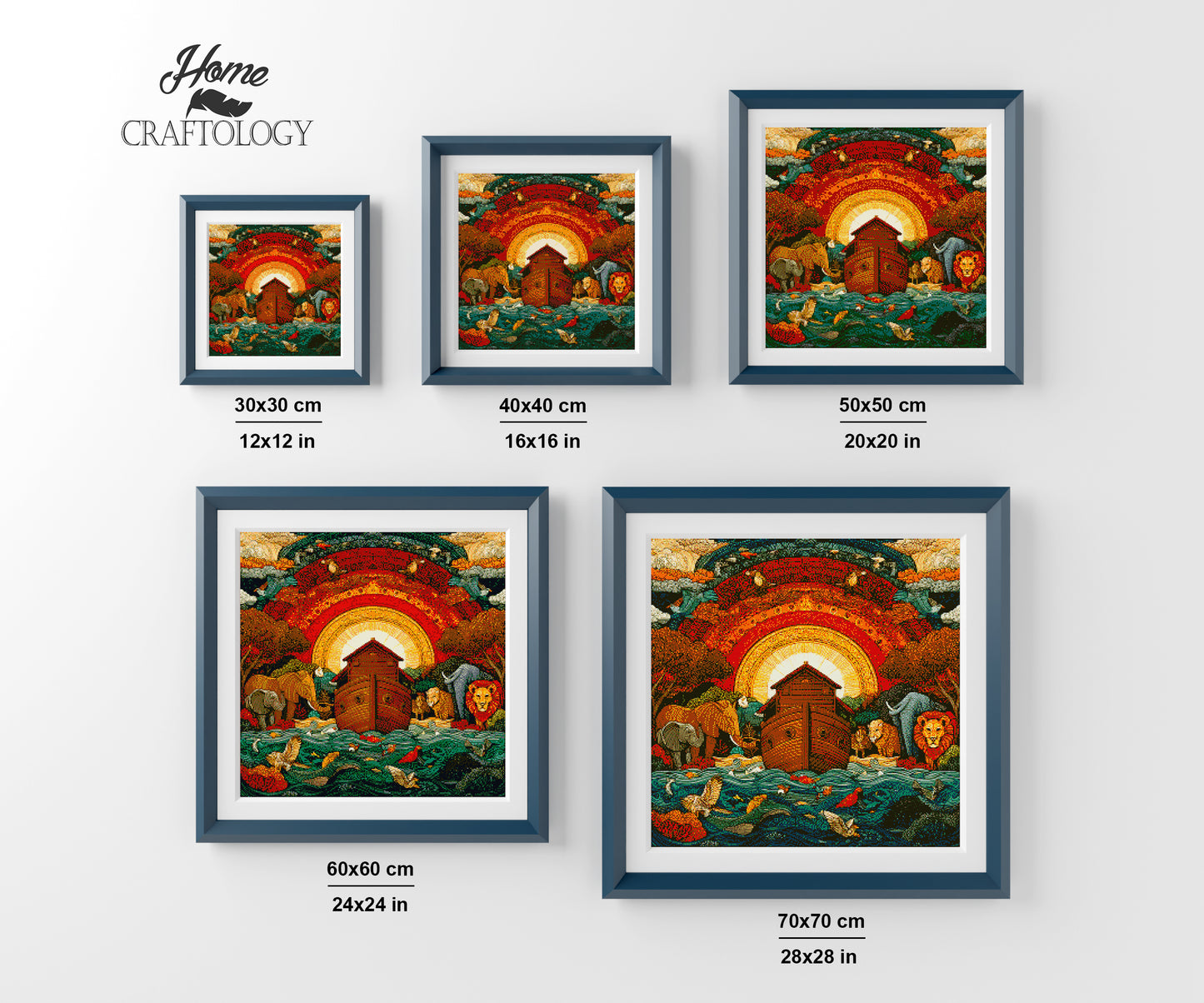 Noah's Ark - Exclusive Premium Diamond Painting Kit