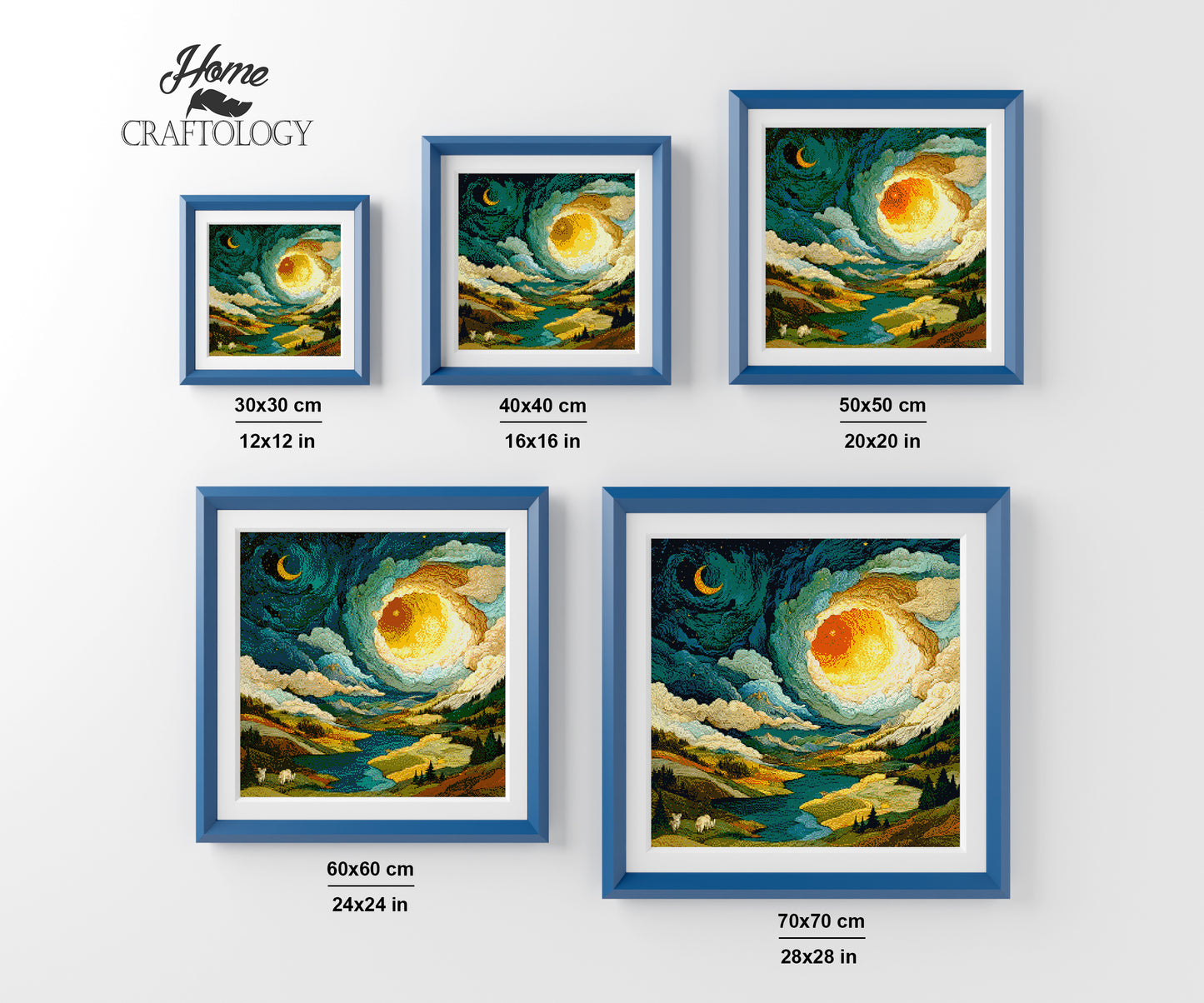 The Creation of the World - Exclusive Premium Diamond Painting Kit