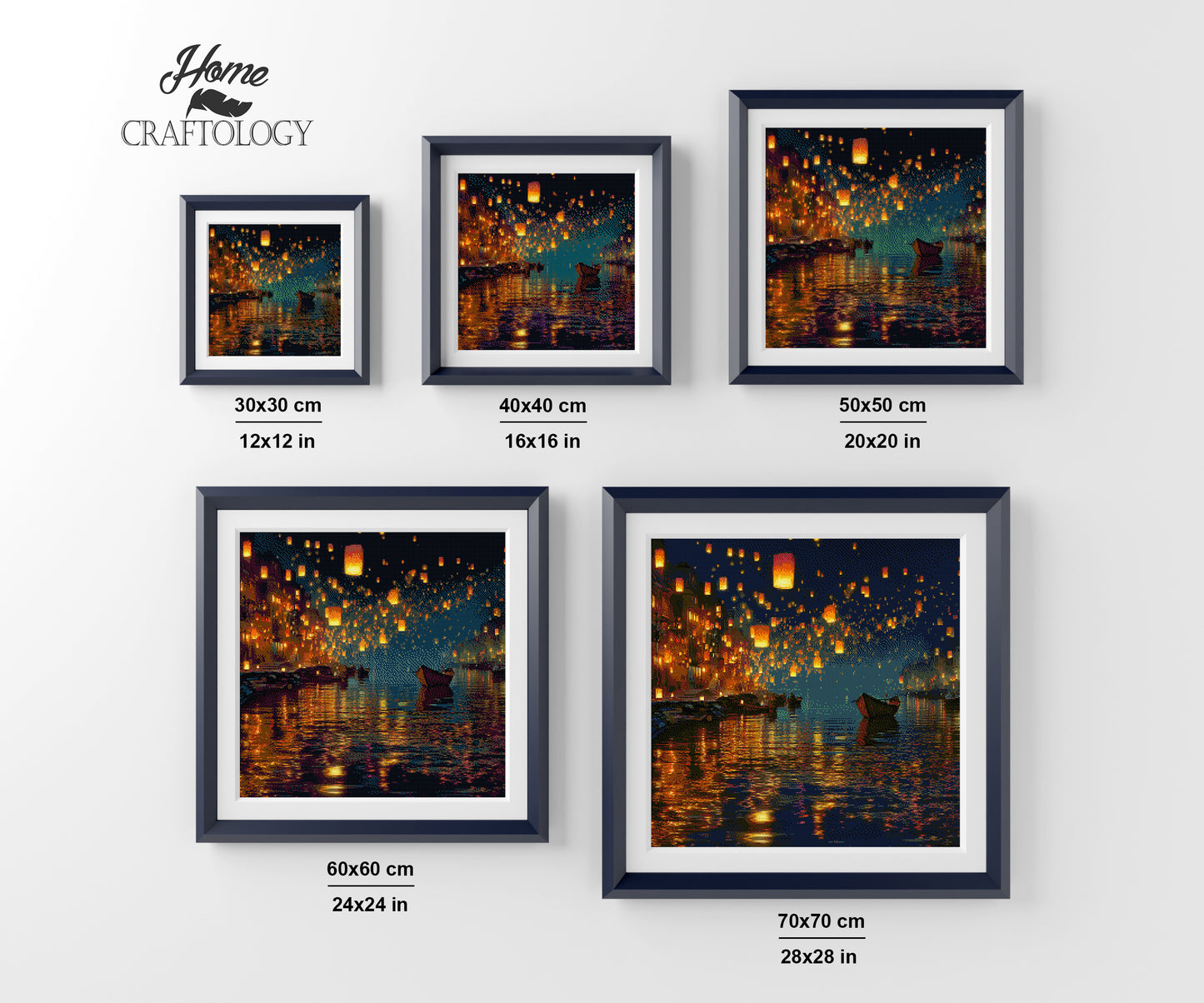 Lanterns of Love - Time Limited Exclusive Diamond Painting Kit