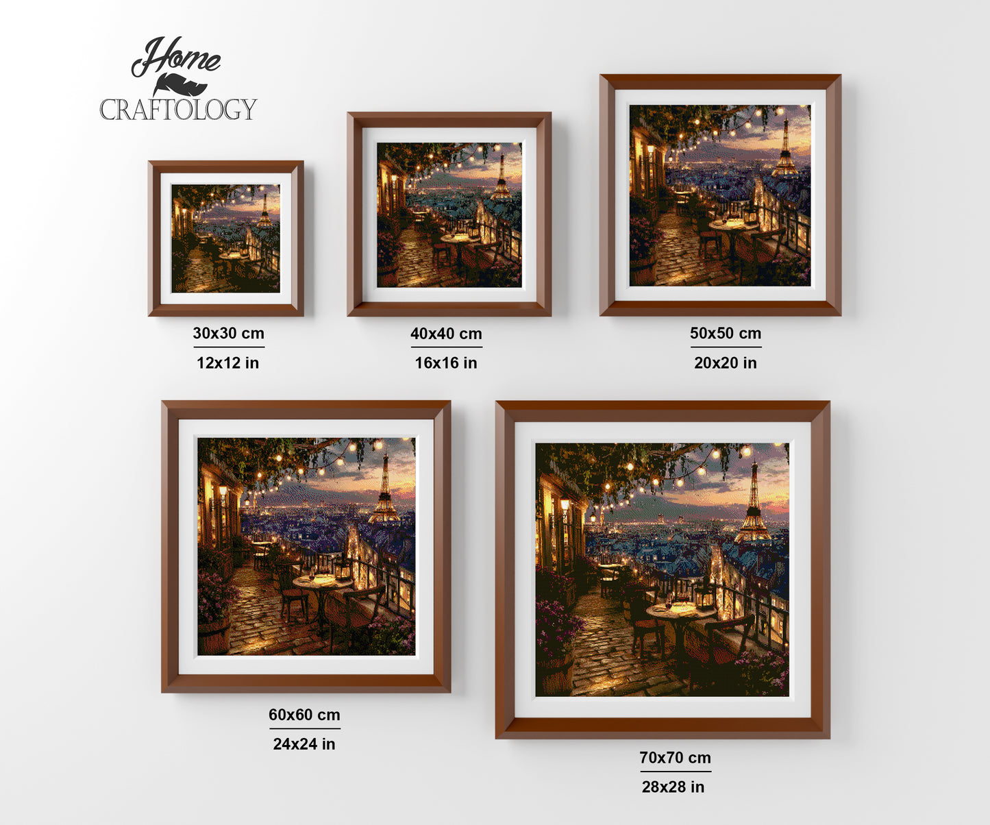 Parisian Rooftop Romance - Time Limited Exclusive Diamond Painting Kit