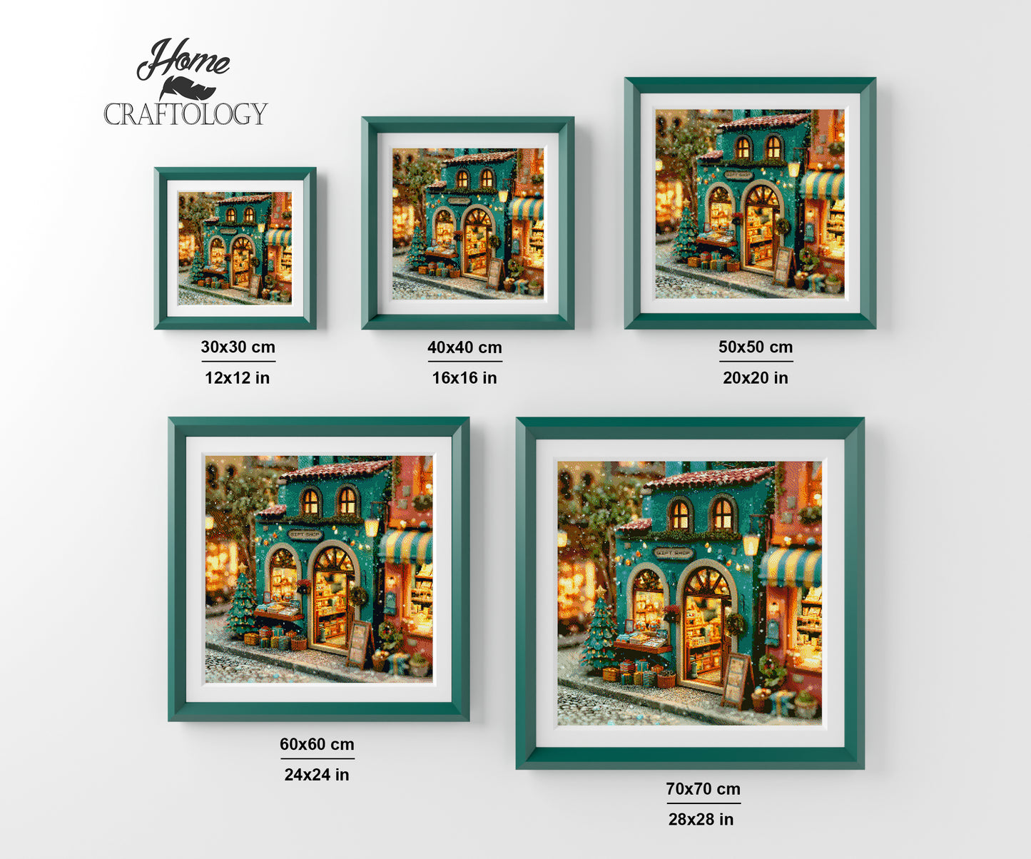 Christmas Gift Shop - Time Limited Exclusive Diamond Painting Kit