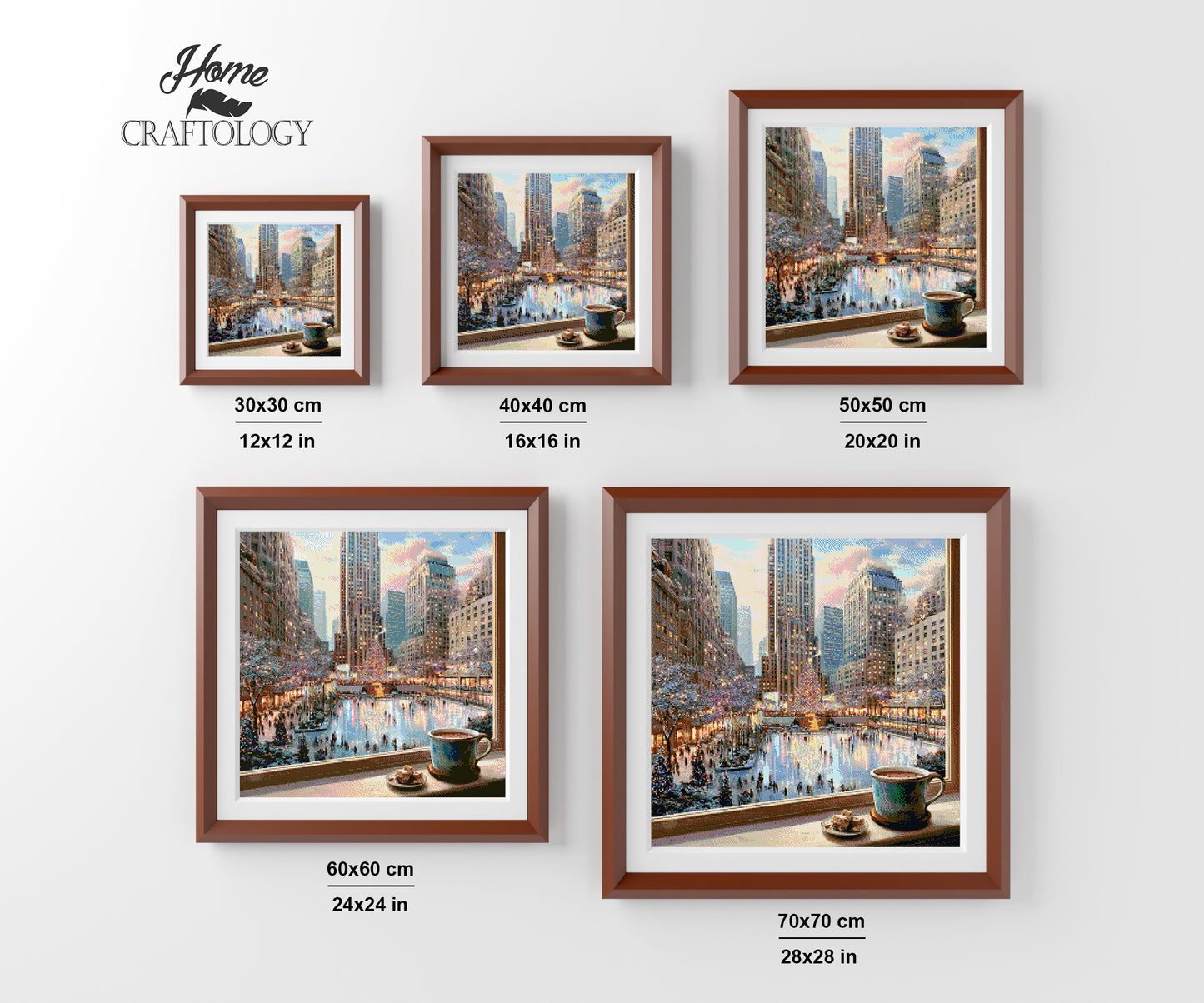 Christmas in New York City - Time Limited Exclusive Diamond Painting Kit