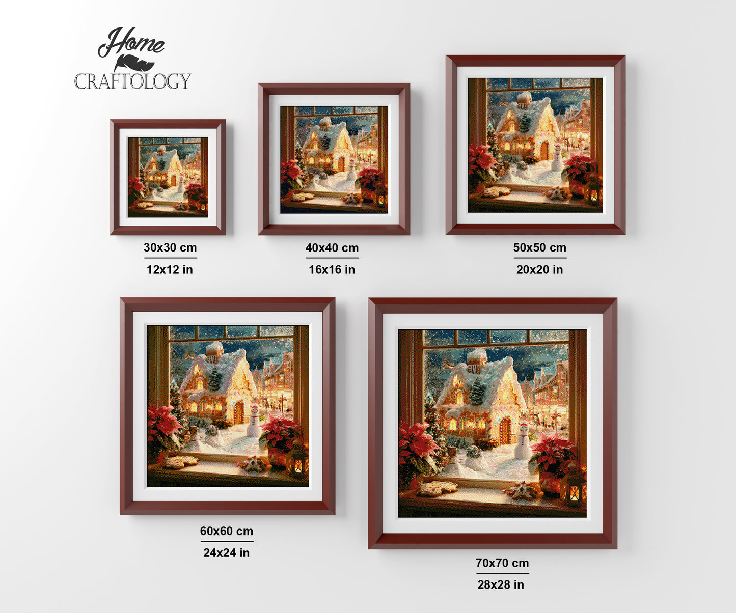 Gingerbread Dreamland - Time Limited Exclusive Diamond Painting Kit