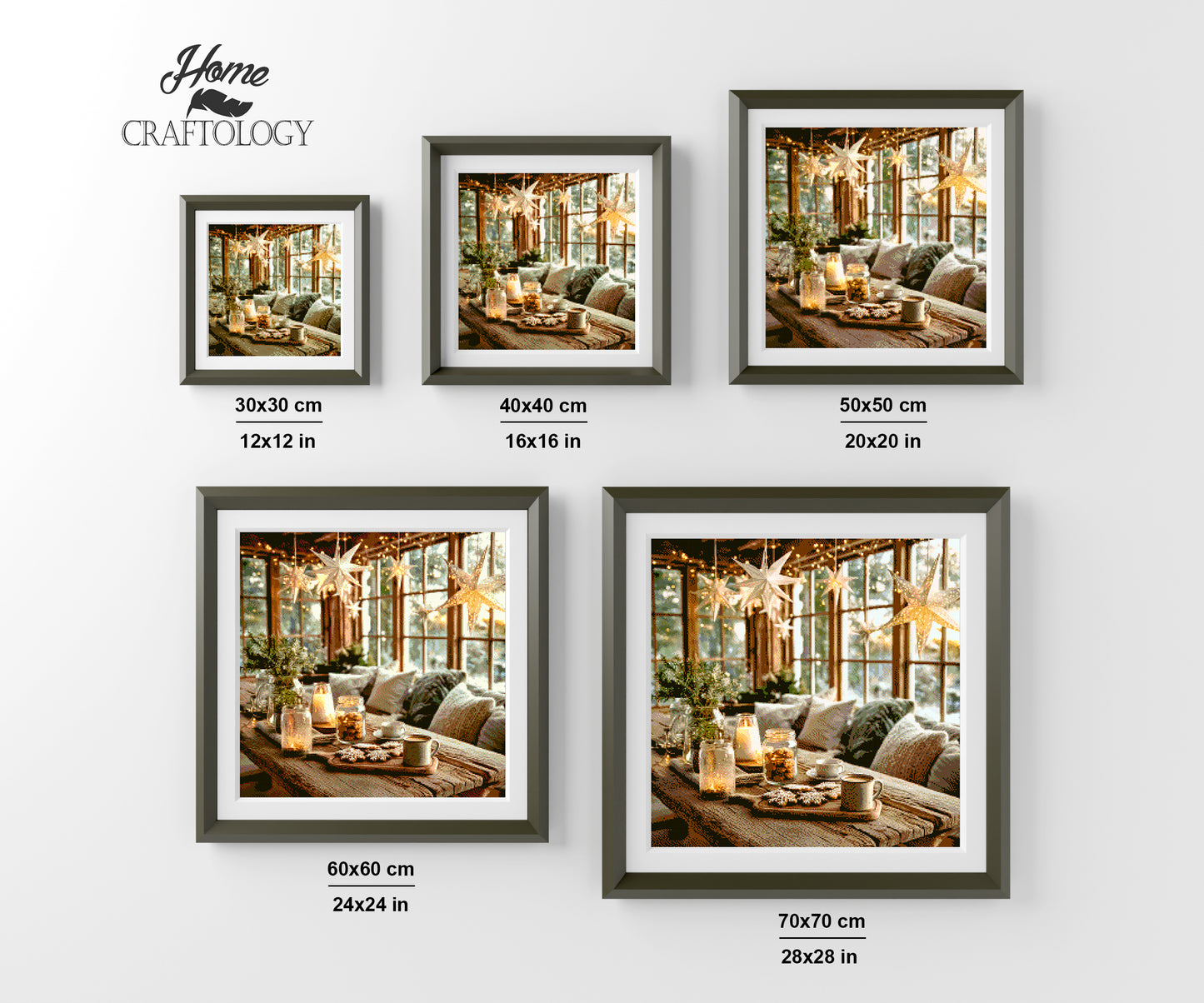 Nordic Modern Christmas - Time Limited Exclusive Diamond Painting Kit