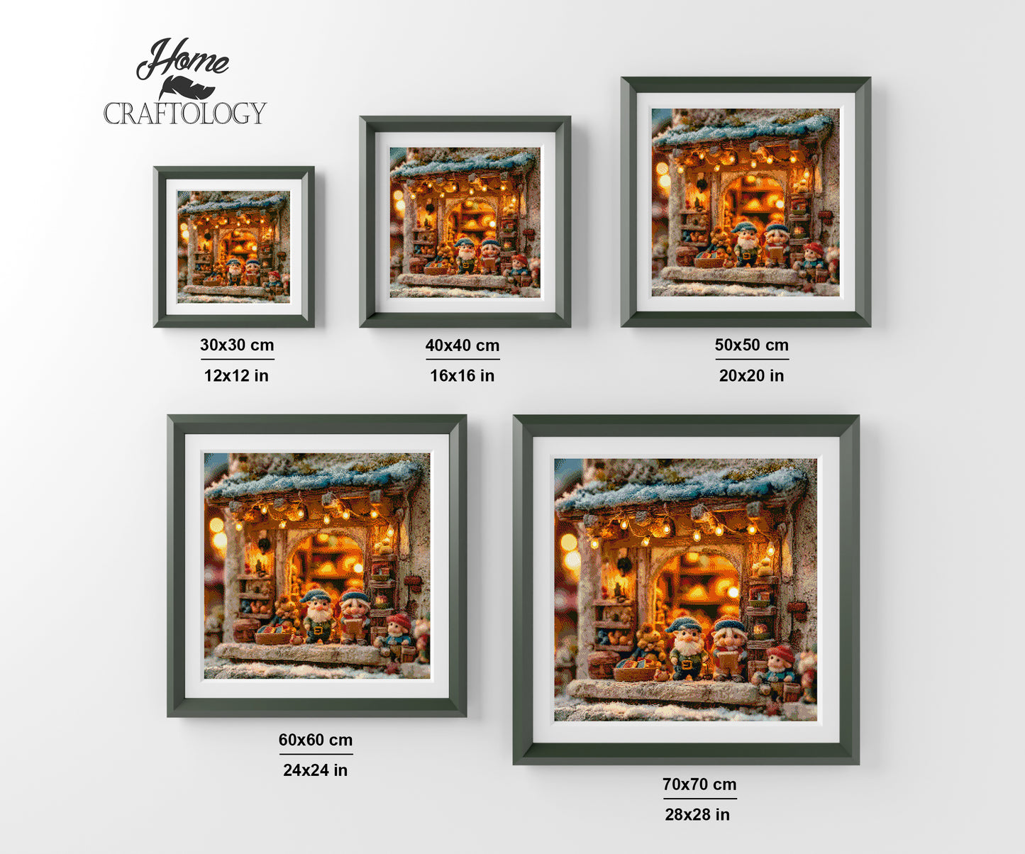 Santa's Workshop - Time Limited Exclusive Diamond Painting Kit