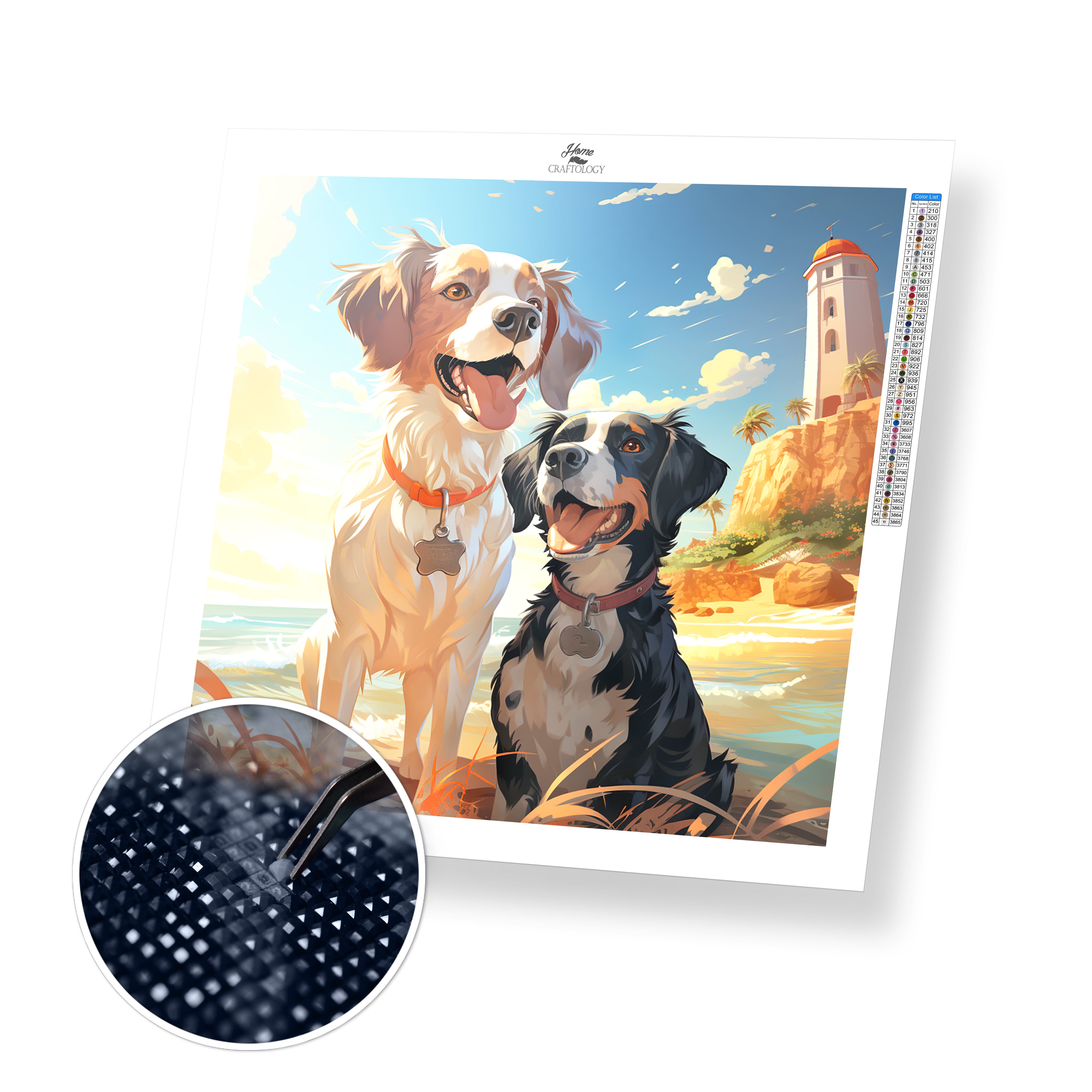 Dog to Wolf - Premium Diamond Painting Kit – Home Craftology