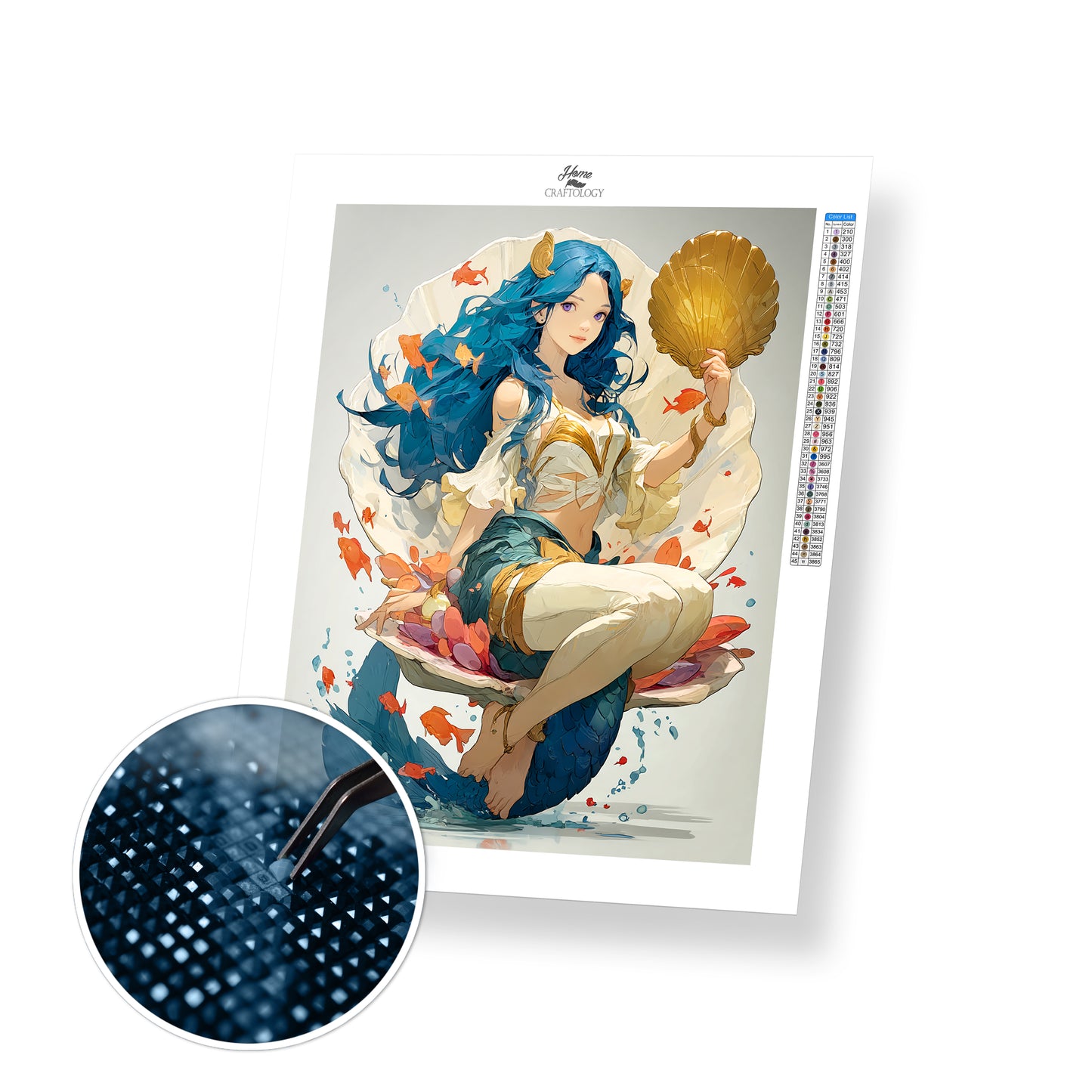 Celestial Mermaid - Exclusive Premium Diamond Painting Kit