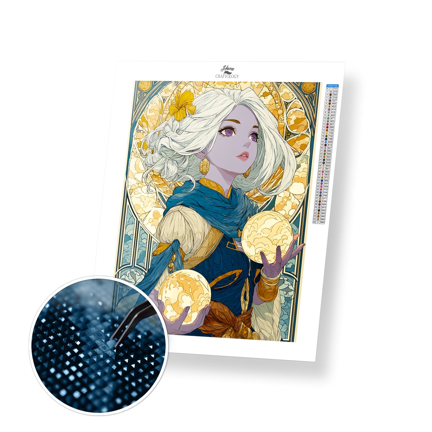 Cosmic Siren - Exclusive Premium Diamond Painting Kit
