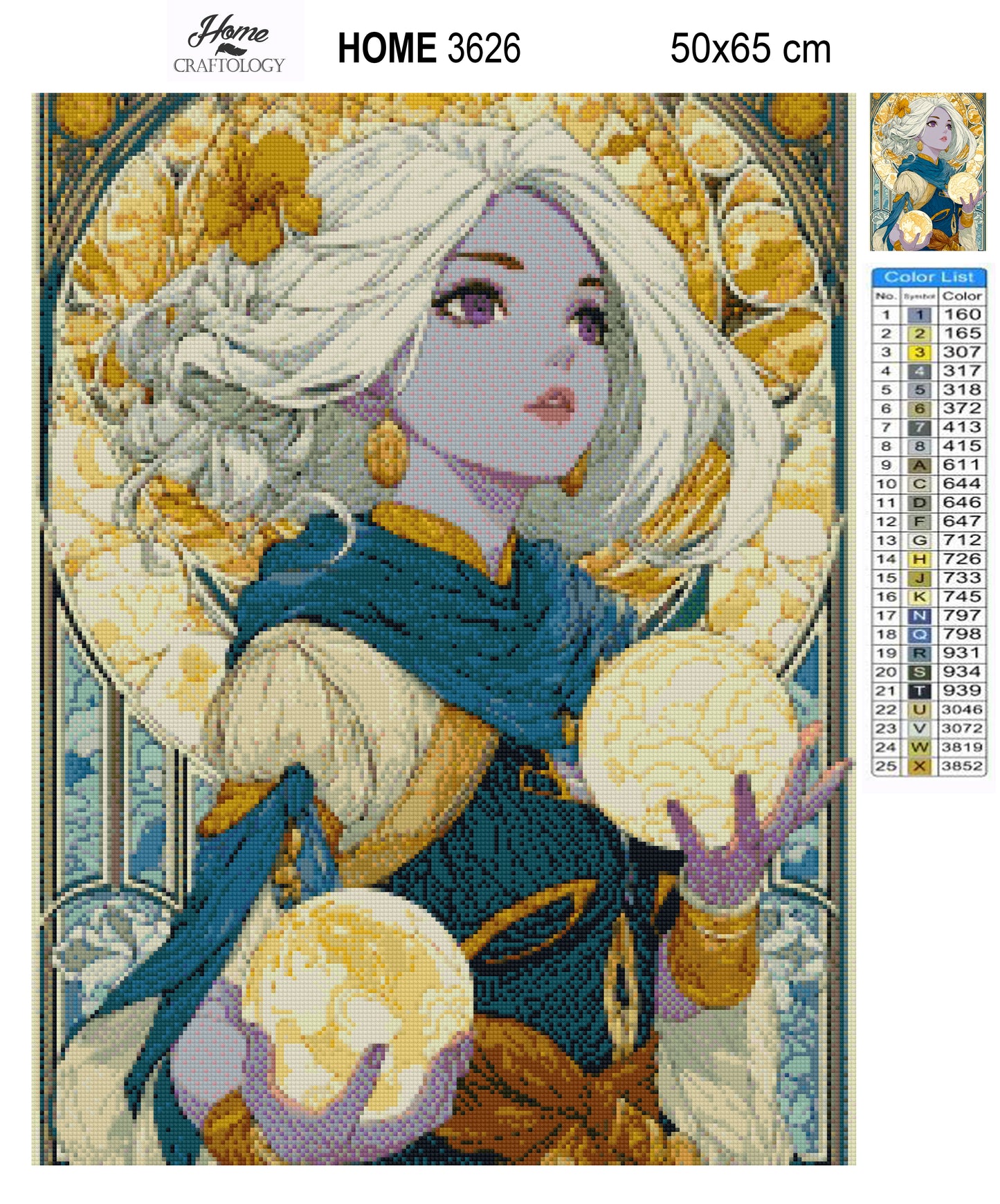 Cosmic Siren - Exclusive Premium Diamond Painting Kit