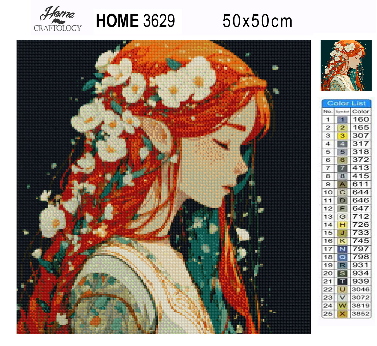 Flora Mystica - Exclusive Premium Diamond Painting Kit