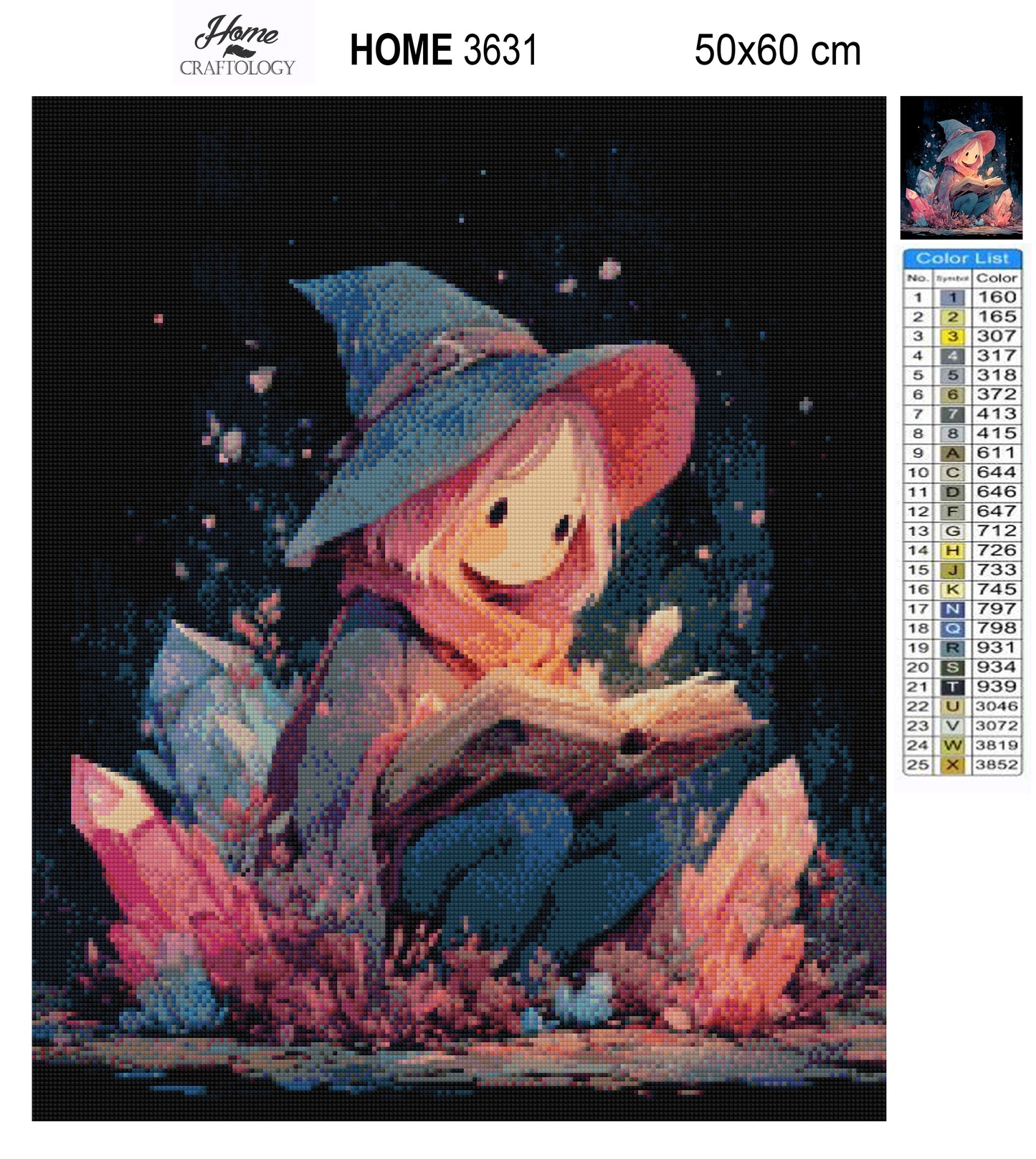 Keeper of the Crystals - Exclusive Premium Diamond Painting Kit