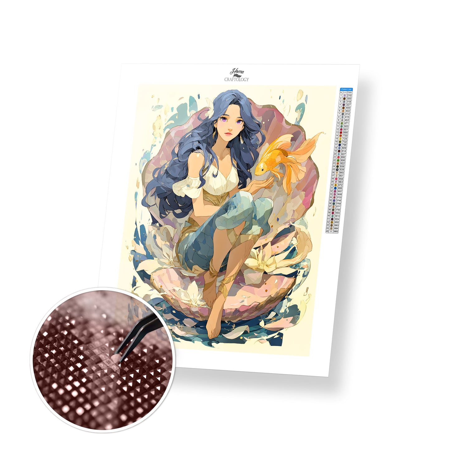 Nebula Waters - Exclusive Premium Diamond Painting Kit