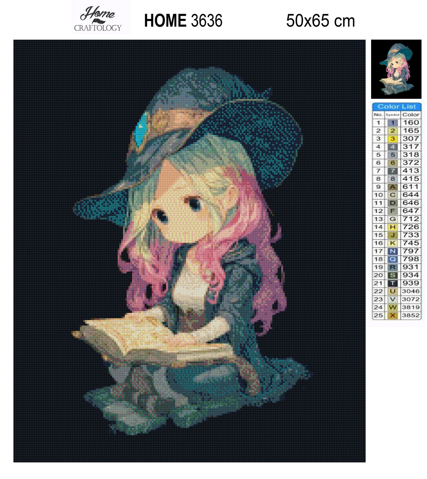 Secret Spellbook - Exclusive Premium Diamond Painting Kit