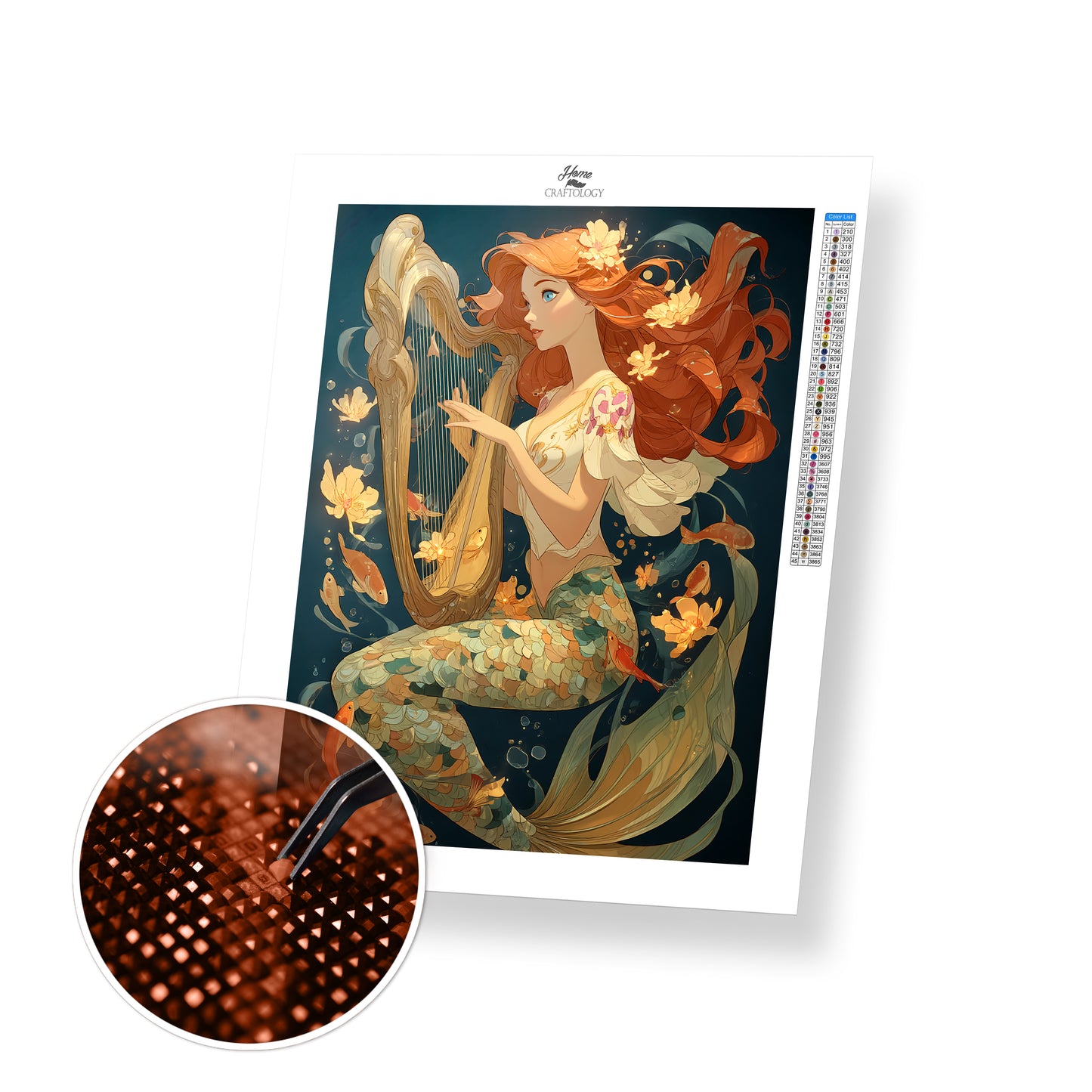 The Siren's Song - Exclusive Premium Diamond Painting Kit