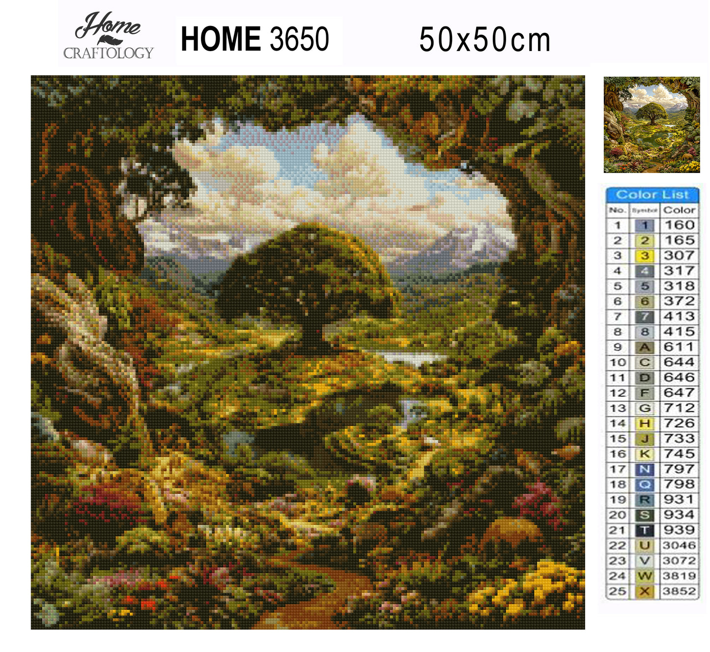Garden of Eden - Exclusive Premium Diamond Painting Kit
