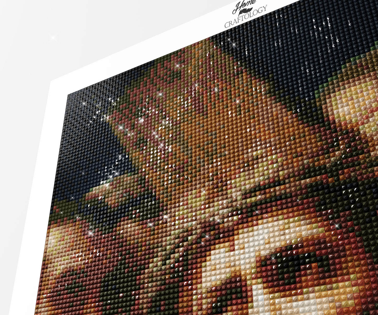 Jesus with Crown of Thorns - Exclusive Premium Diamond Painting Kit