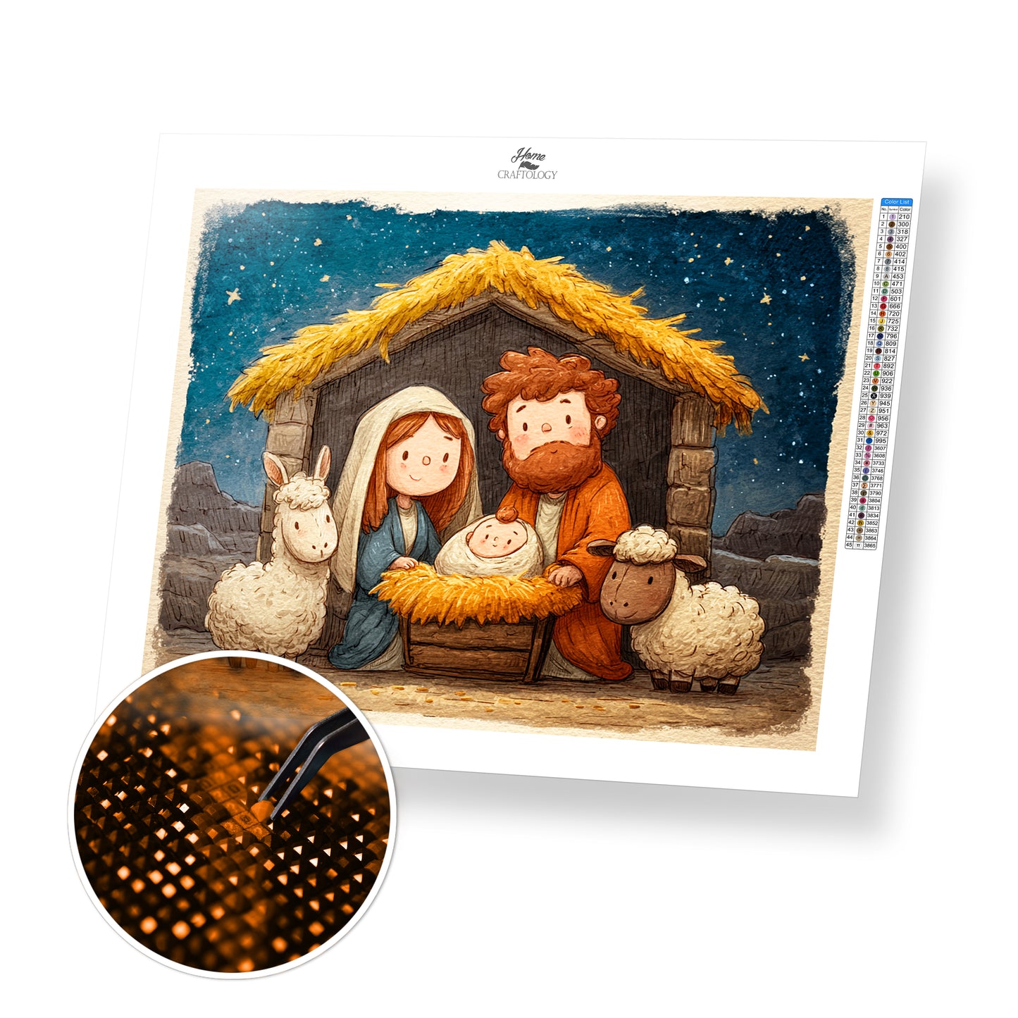 Nativity - Exclusive Premium Diamond Painting Kit