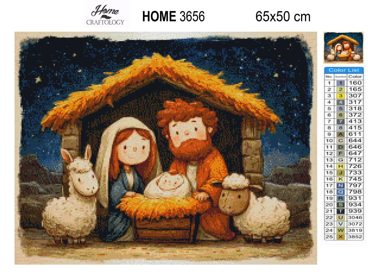 Nativity - Exclusive Premium Diamond Painting Kit