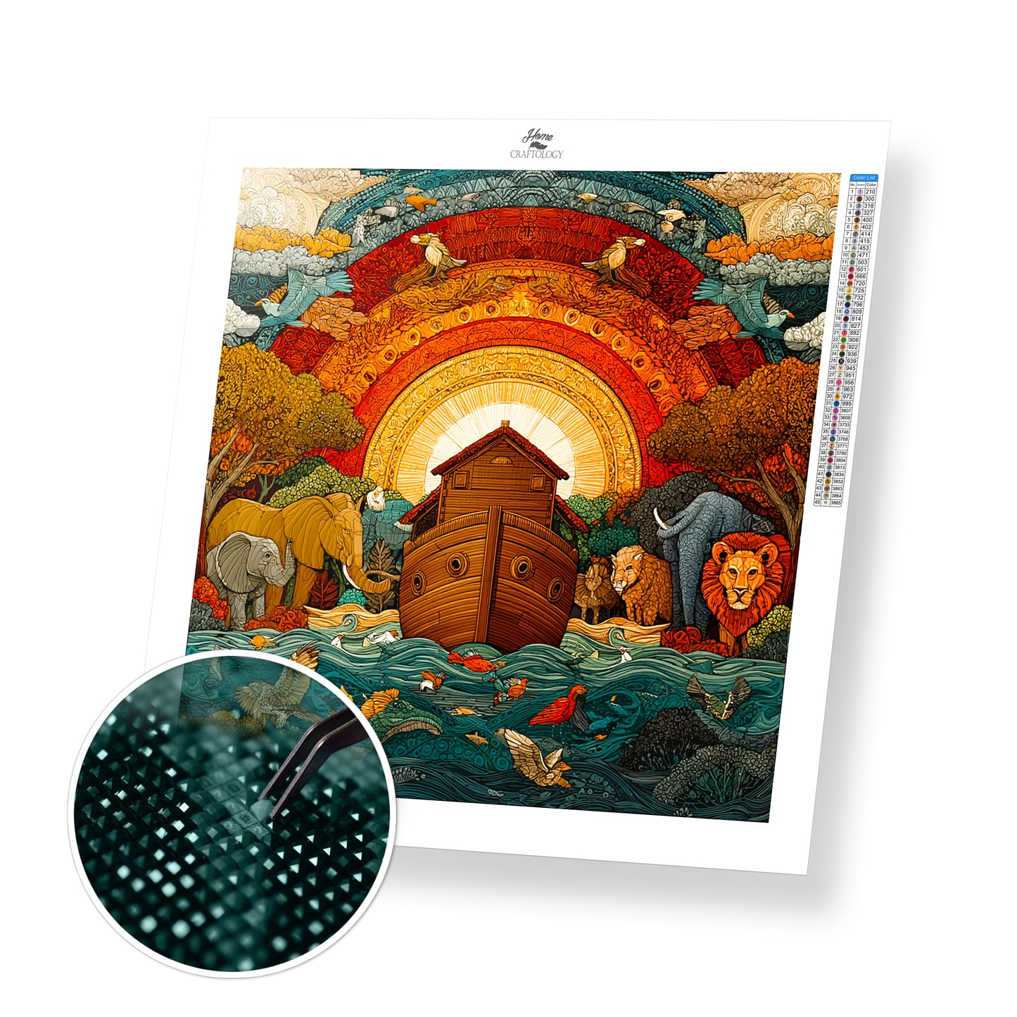 Noah's Ark - Exclusive Premium Diamond Painting Kit