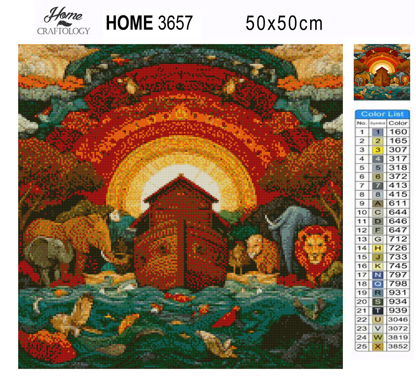 Noah's Ark - Exclusive Premium Diamond Painting Kit