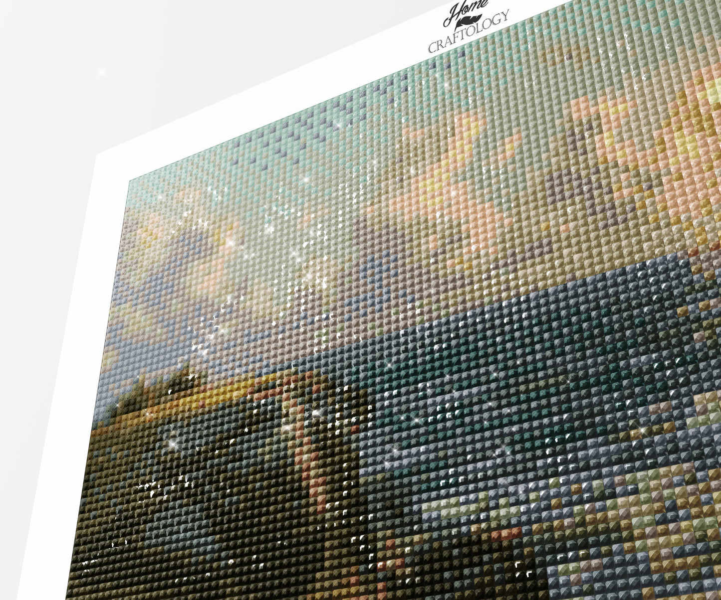 Cliffside Sunset Dreams - Time Limited Exclusive Diamond Painting Kit