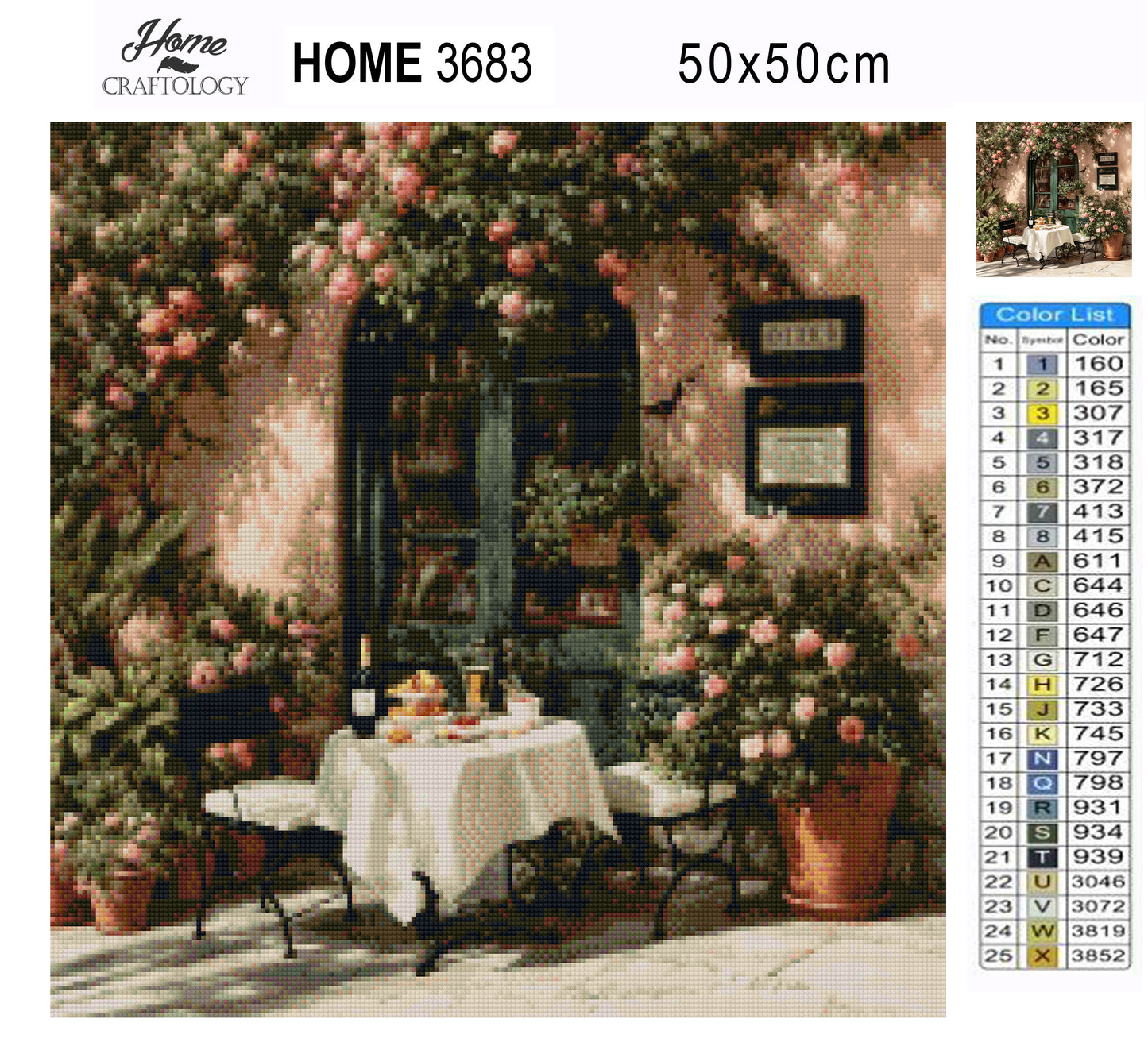 Tea for Two - Time Limited Exclusive Diamond Painting Kit