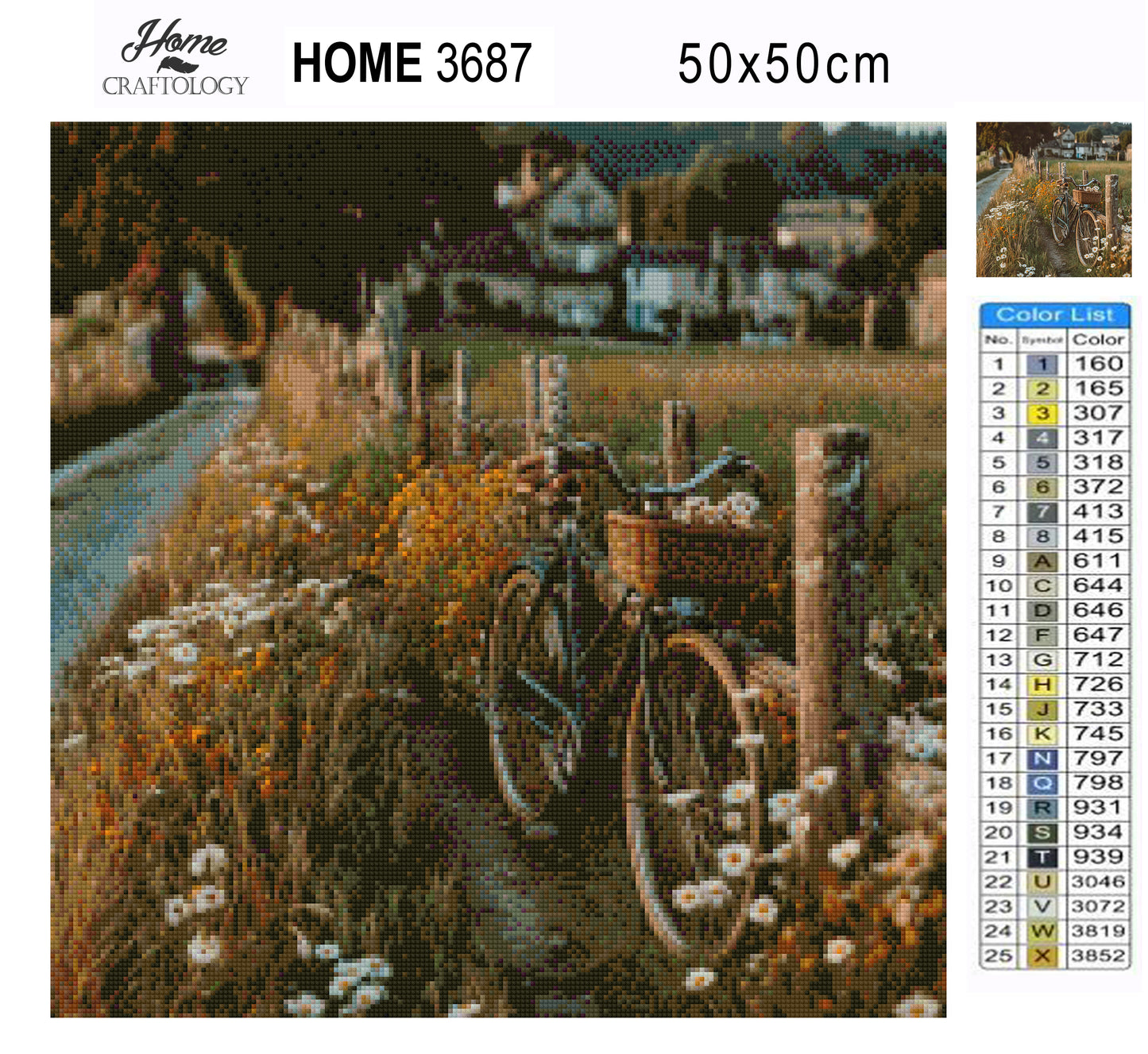 Wildflower Ride - Time Limited Exclusive Diamond Painting Kit