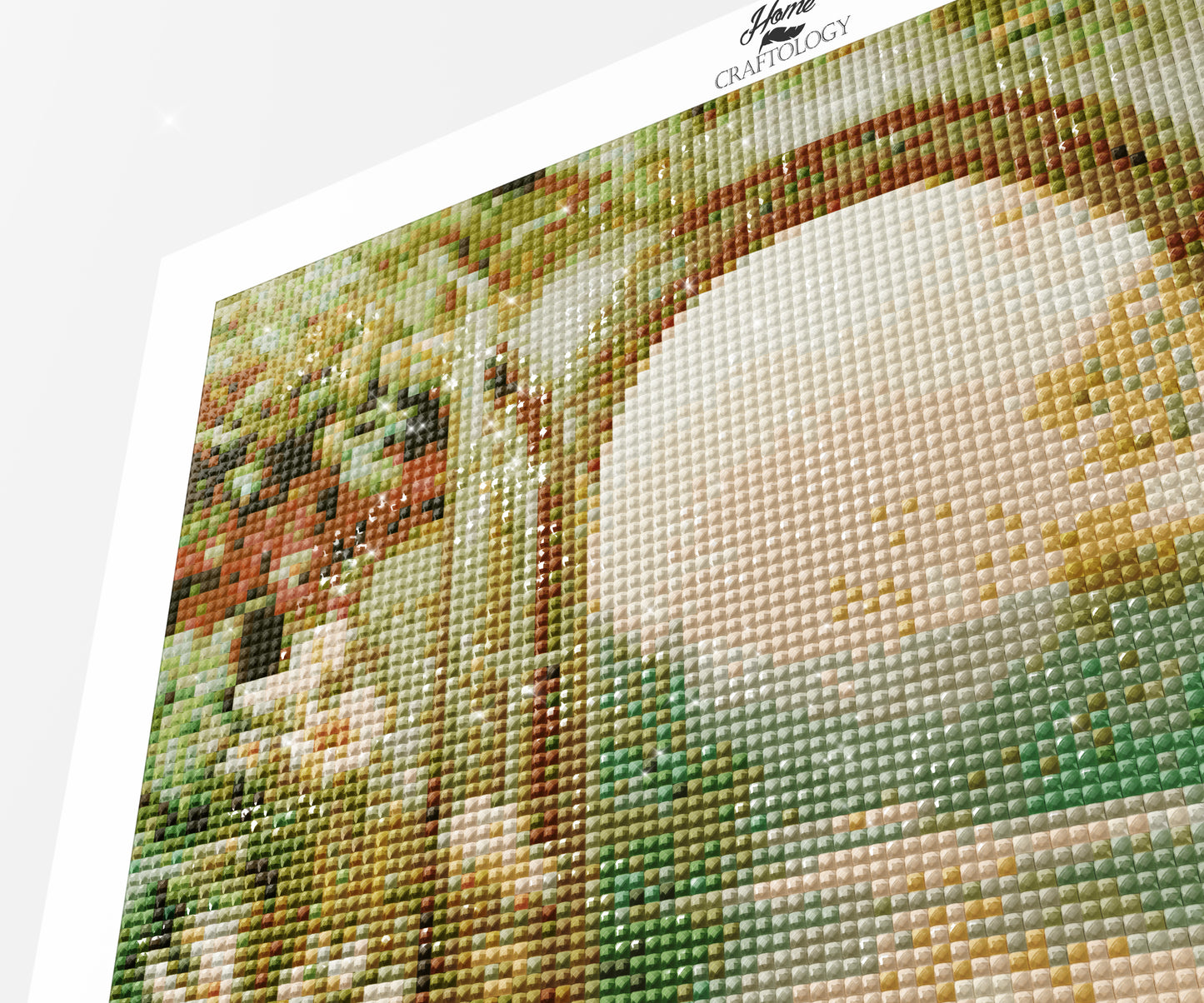 Sunset Lilies and Swans on the Lake - Time Limited Exclusive Diamond Painting Kit