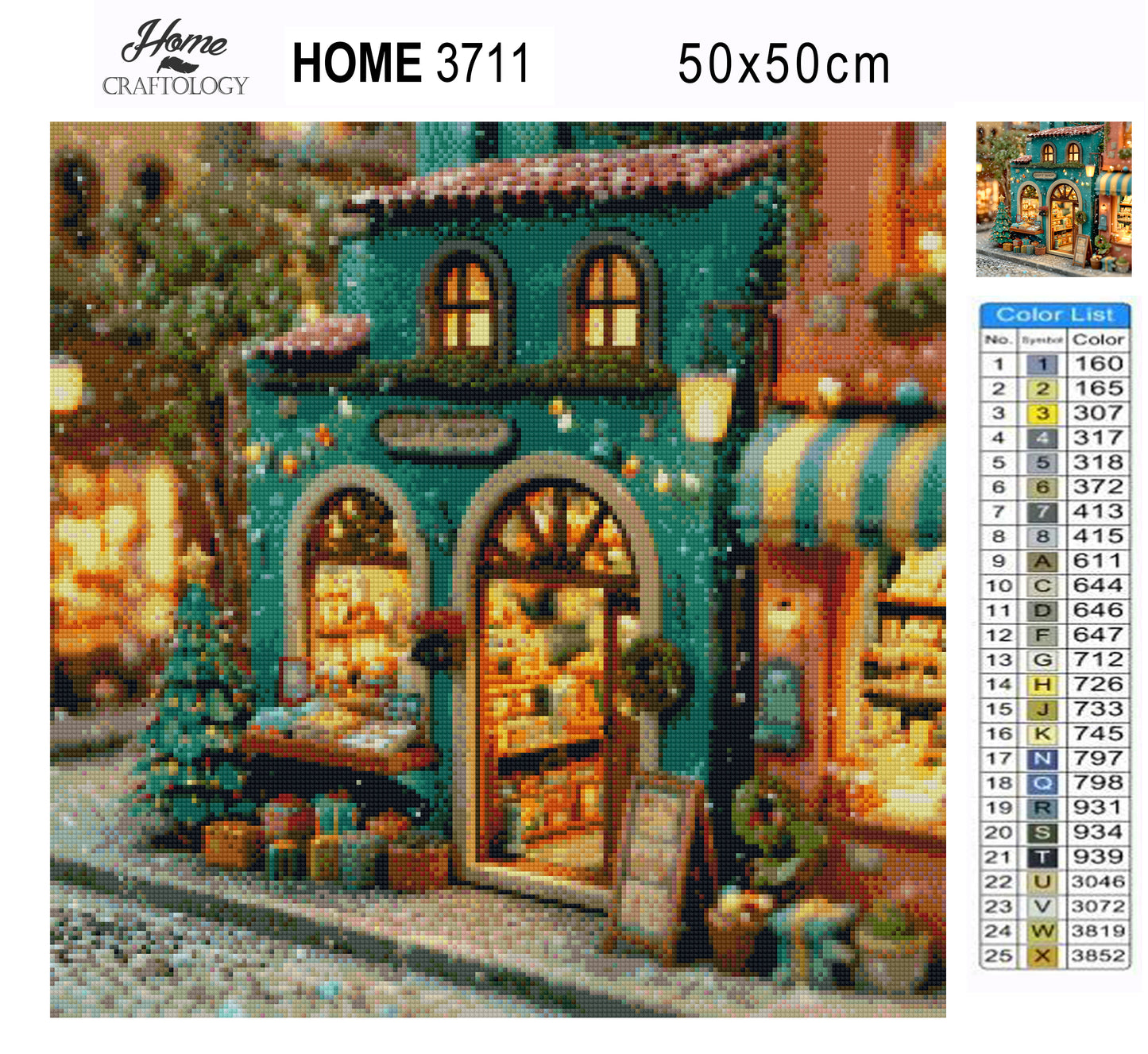 Christmas Gift Shop - Time Limited Exclusive Diamond Painting Kit