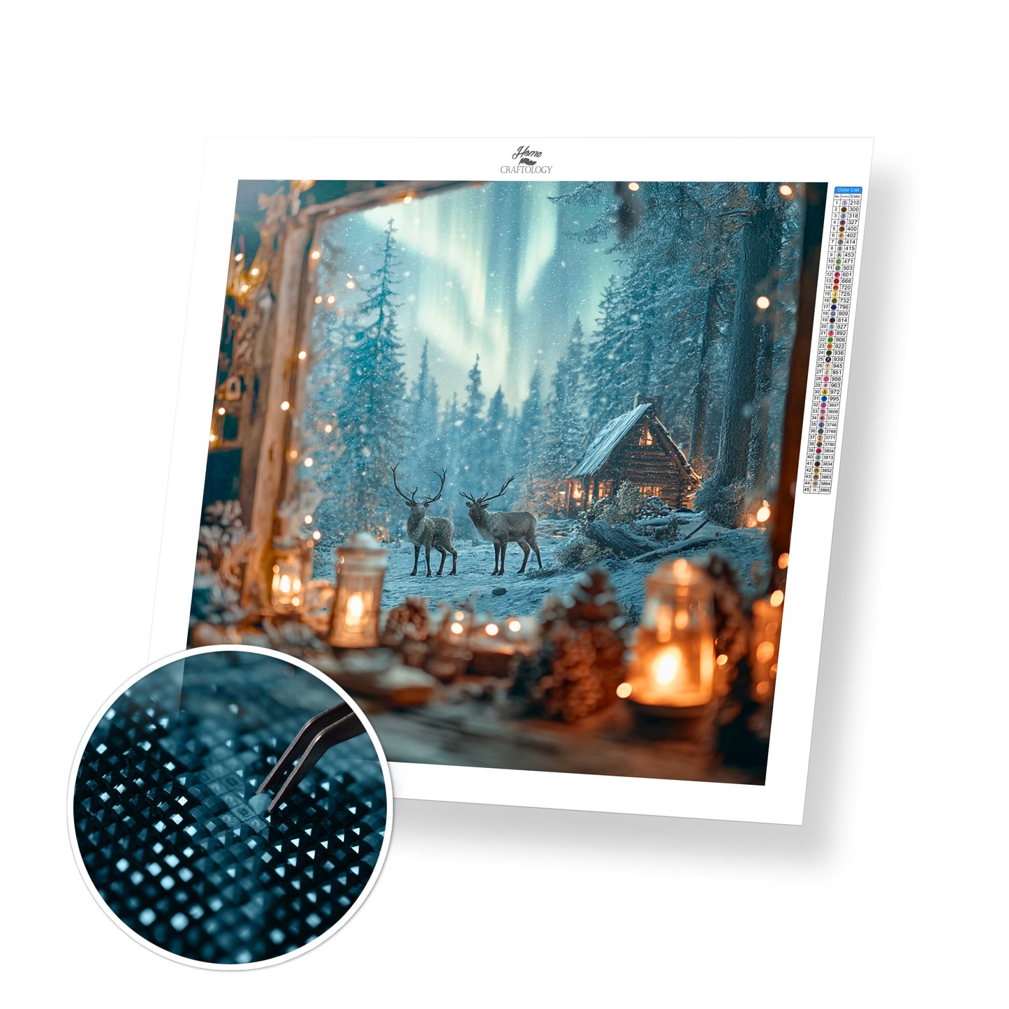 Cozy Alpine Chalet - Time Limited Exclusive Diamond Painting Kit