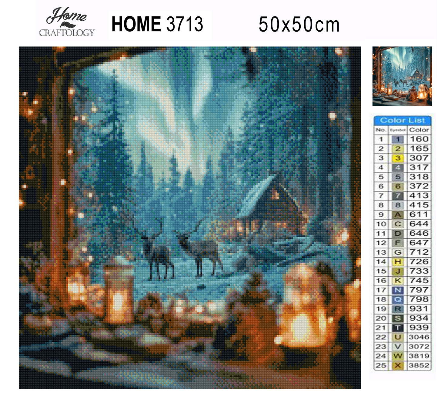 Cozy Alpine Chalet - Time Limited Exclusive Diamond Painting Kit