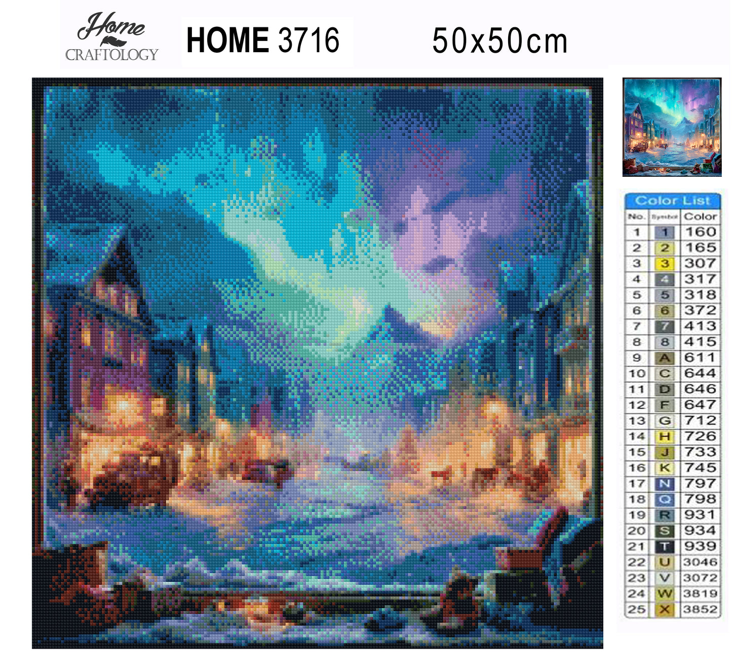 Magical Winter Christmas - Time Limited Exclusive Diamond Painting Kit