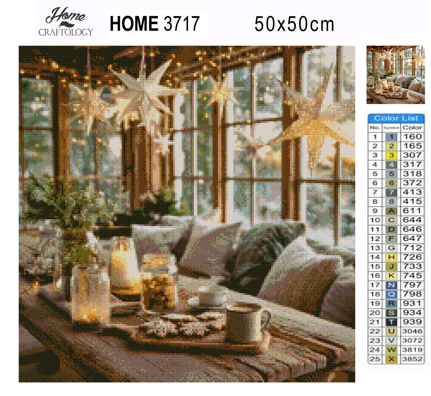 Nordic Modern Christmas - Time Limited Exclusive Diamond Painting Kit