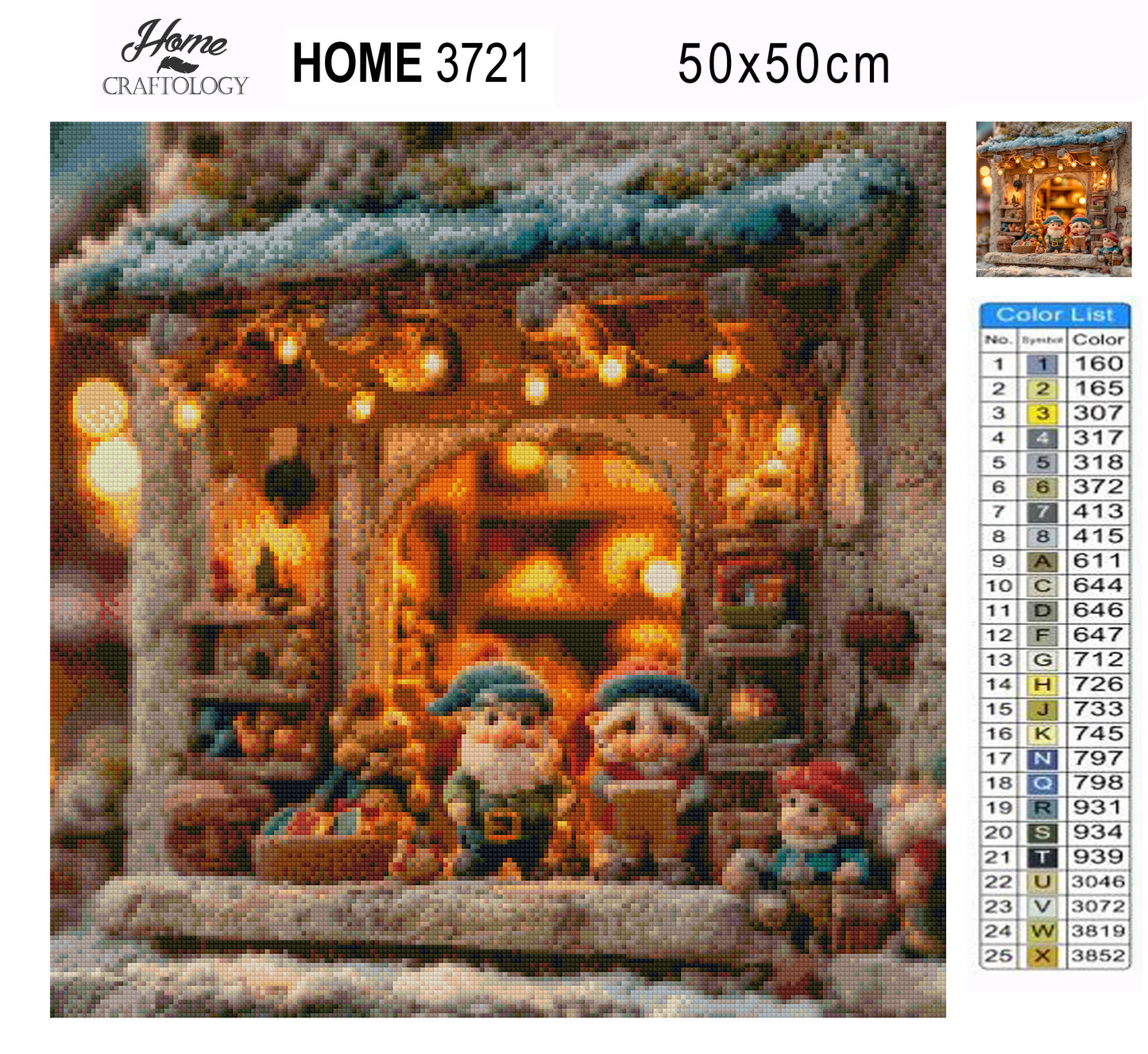 Santa's Workshop - Time Limited Exclusive Diamond Painting Kit