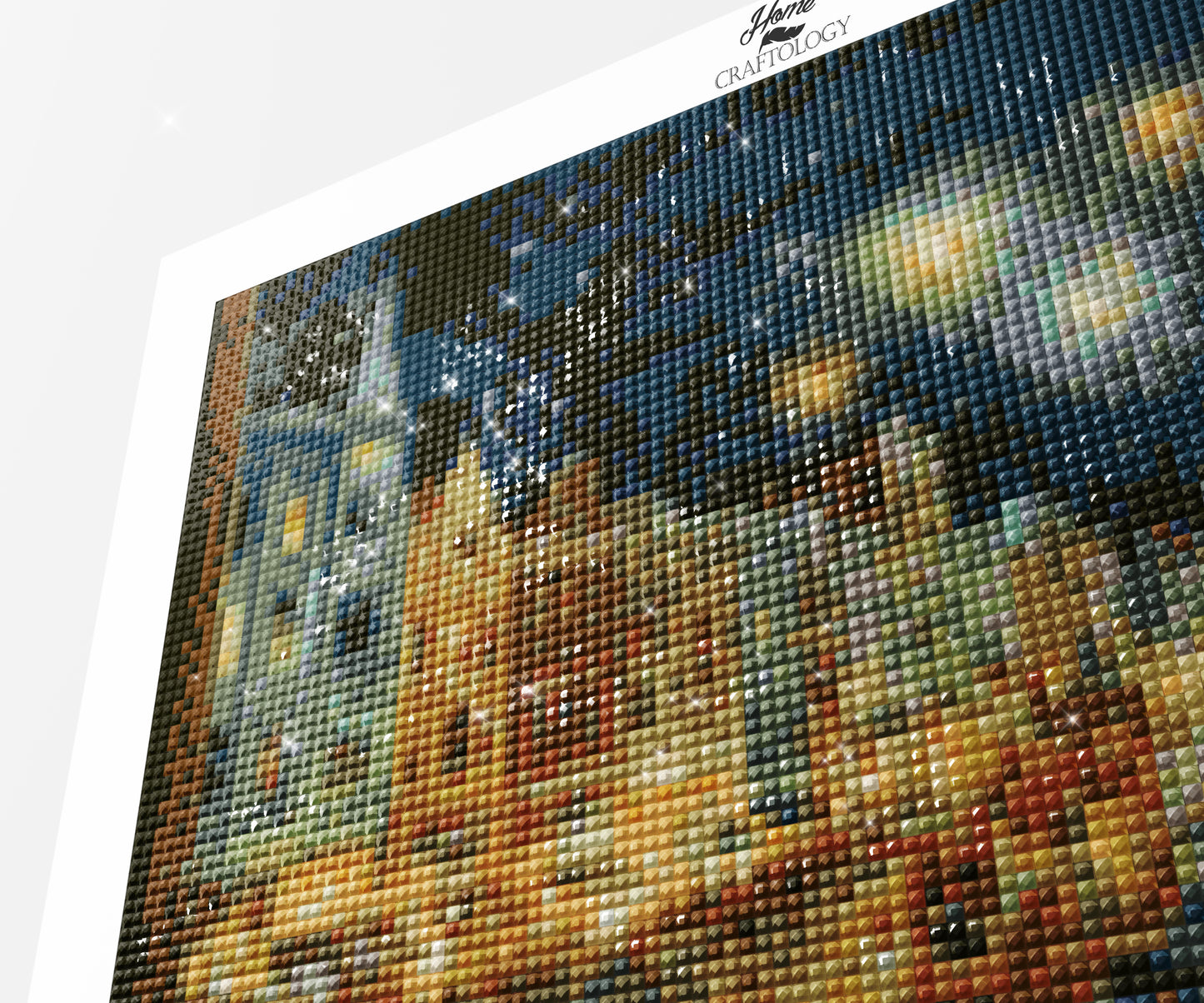 Sparkling Christmas View - Time Limited Exclusive Diamond Painting Kit