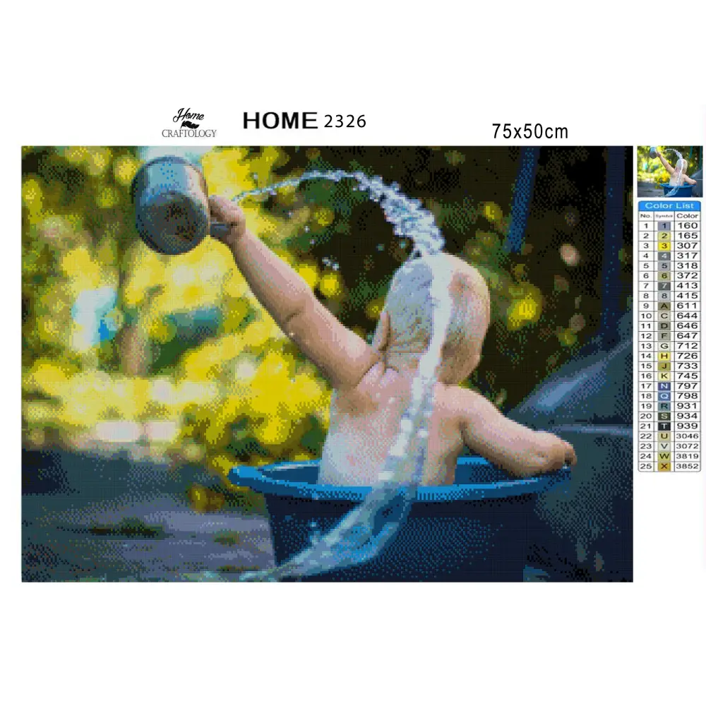 A Splash of Water - Premium Diamond Painting Kit - Diamond Painting Kit