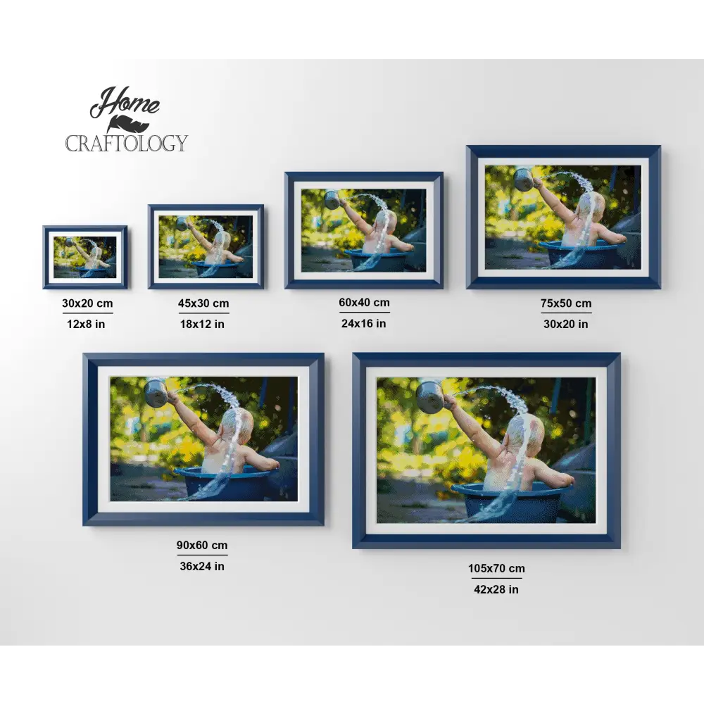 A Splash of Water - Premium Diamond Painting Kit - Diamond Painting Kit