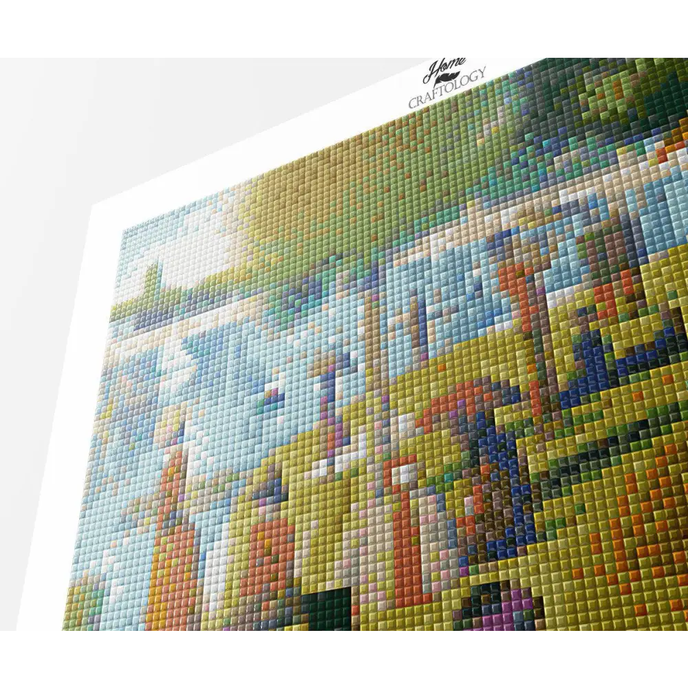 A Sunday Afternoon on the Island of La Grande Jatte - Premium Diamond Painting Kit - Diamond Painting Kit