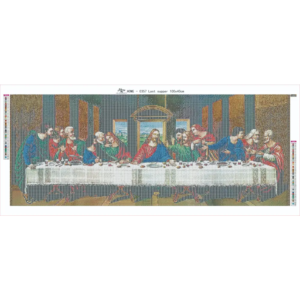 AB The Last Supper - Premium Diamond Painting Kit - Diamond Painting Kit