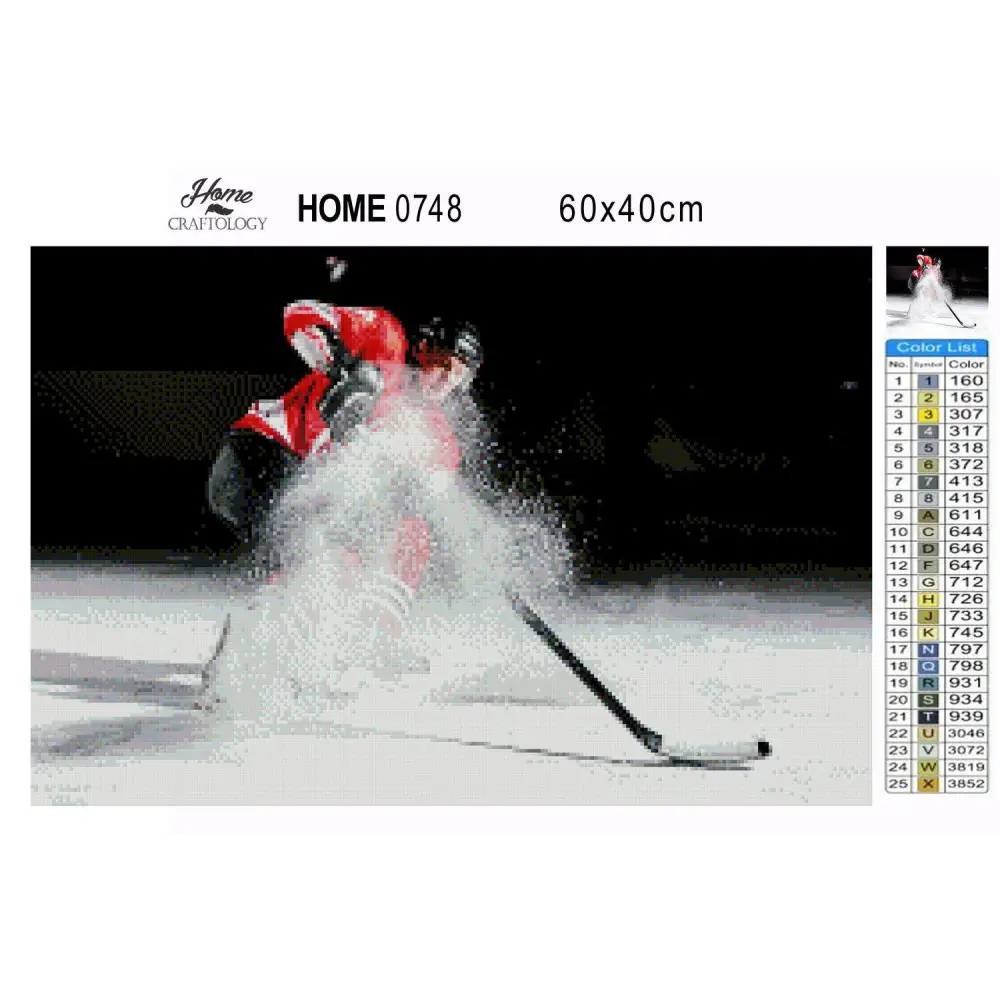 Action Shot - Premium Diamond Painting Kit - Diamond Painting Kit