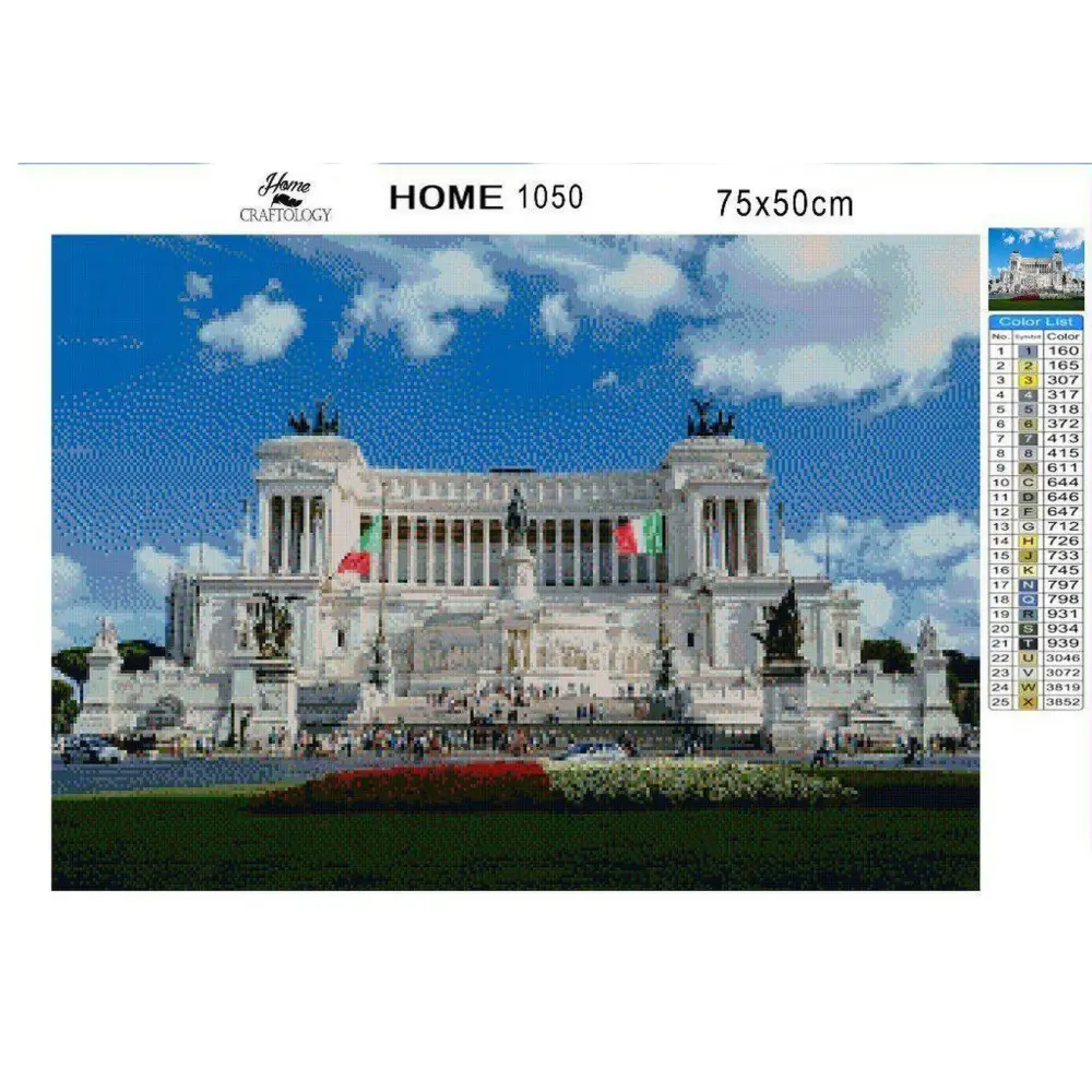 Altar of the Fatherland - Diamond Painting Kit - Home Craftology